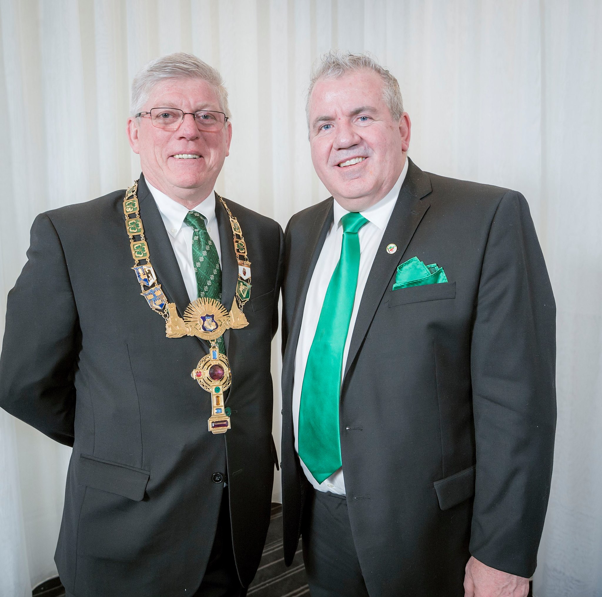 United Irish Societies of Montreal - President Danny Doyle with ...