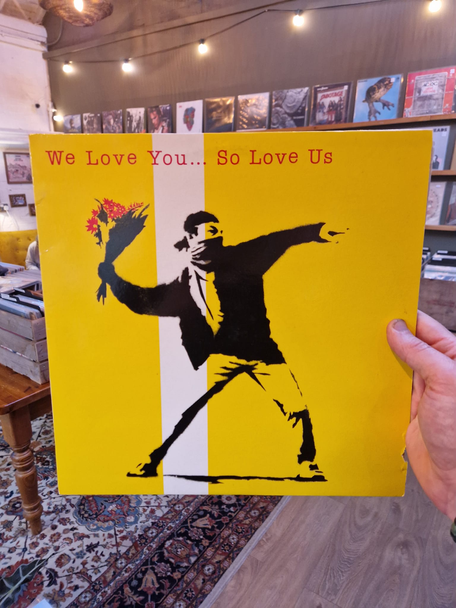 One of just 100 Banksy-designed Röyksopp records just sold for