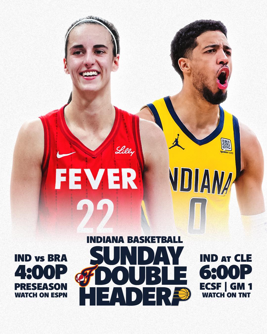 Indiana - Sunday funday 🍿🔥 we're taking over with five-straight hours ...