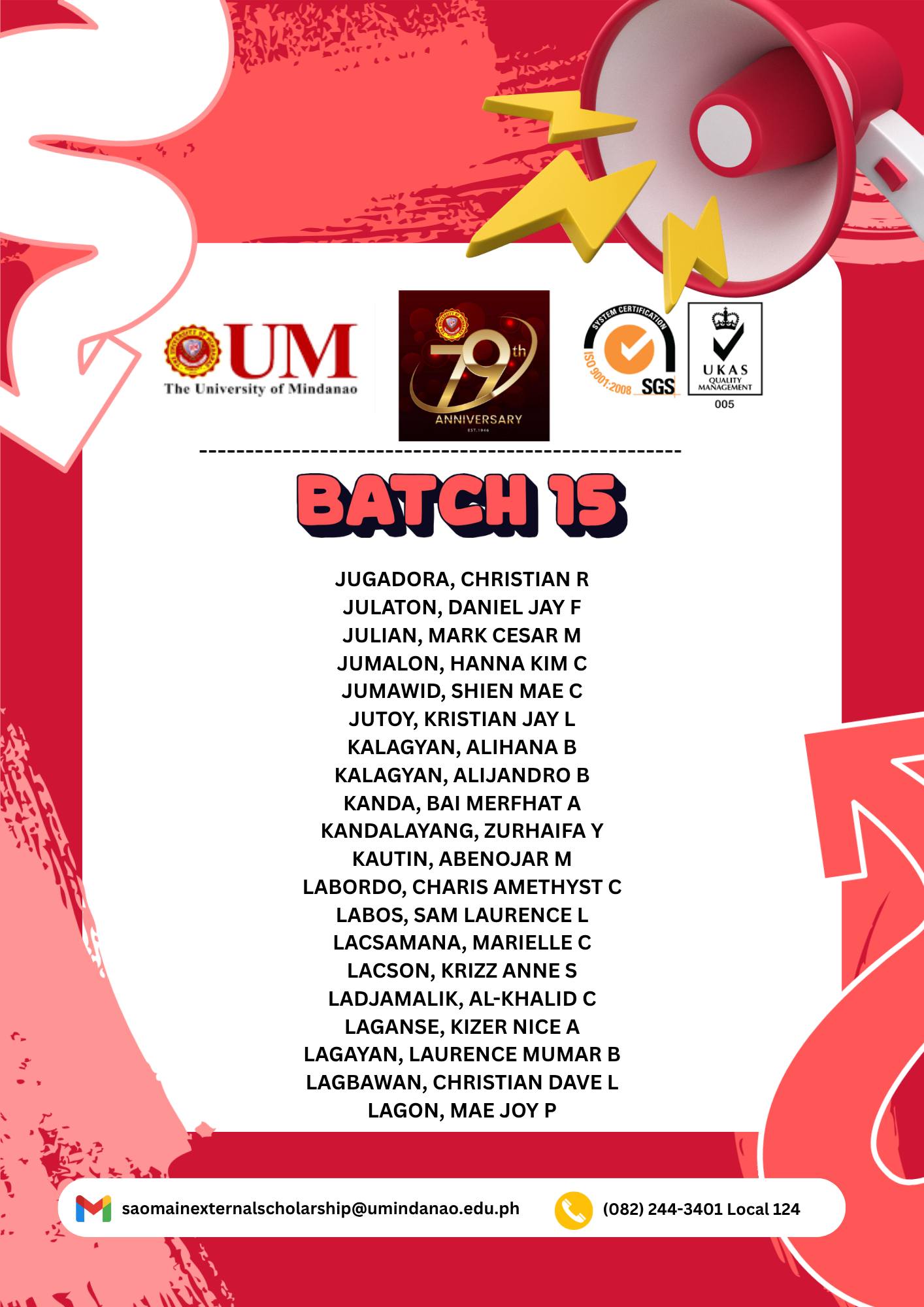 U... - University of Mindanao - Student Accounting Office Main