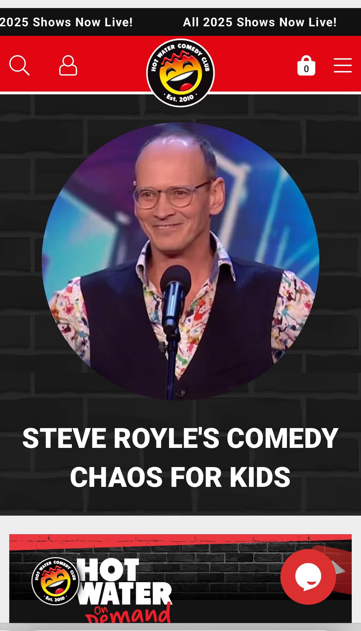 Steve Royle - Tomorrow I’m at the fabulous Hotwater Comedy... | Facebook