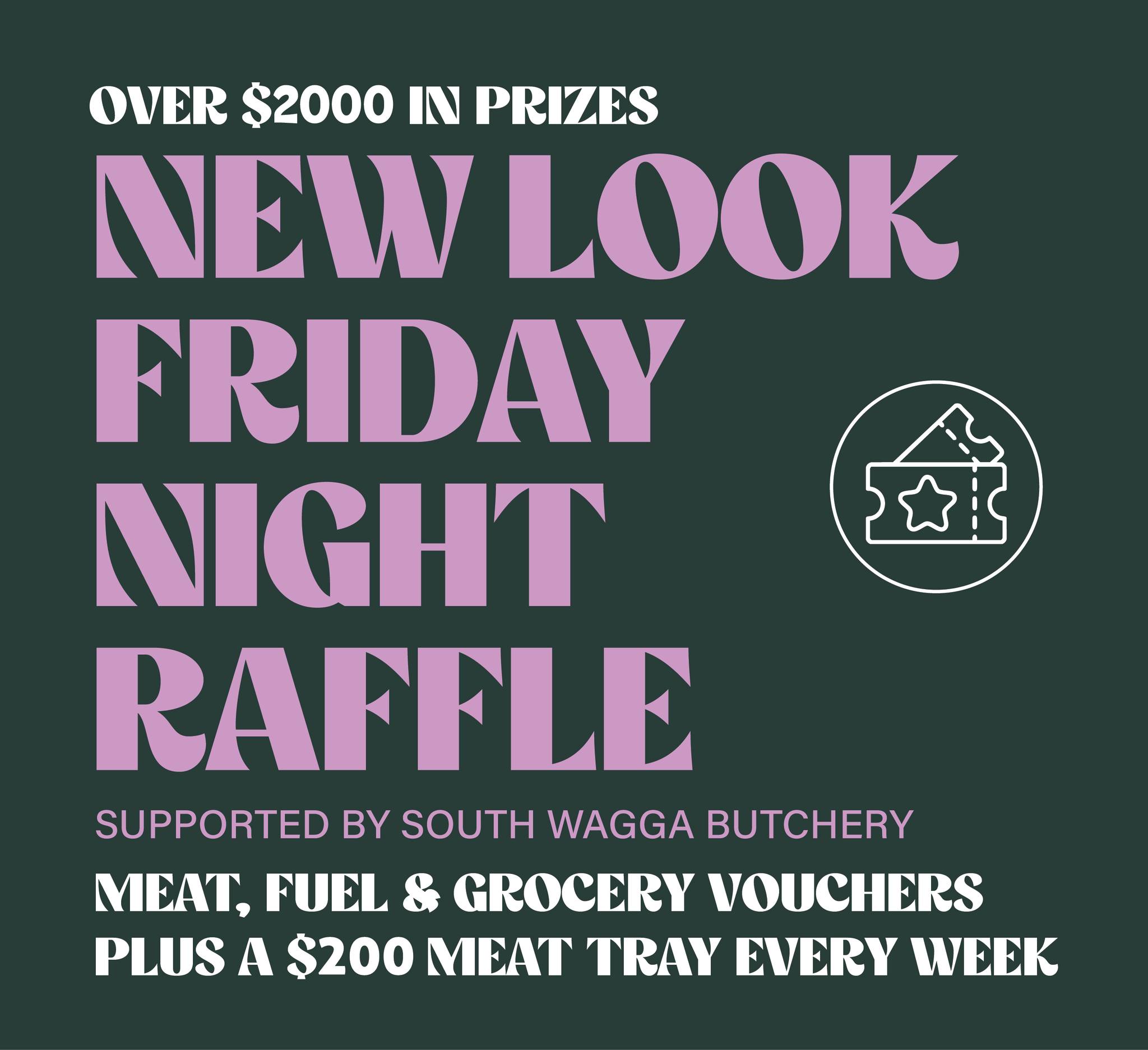 Wagga - Tonight’s raffle kicks off from 6pm in the main lounge for your ...
