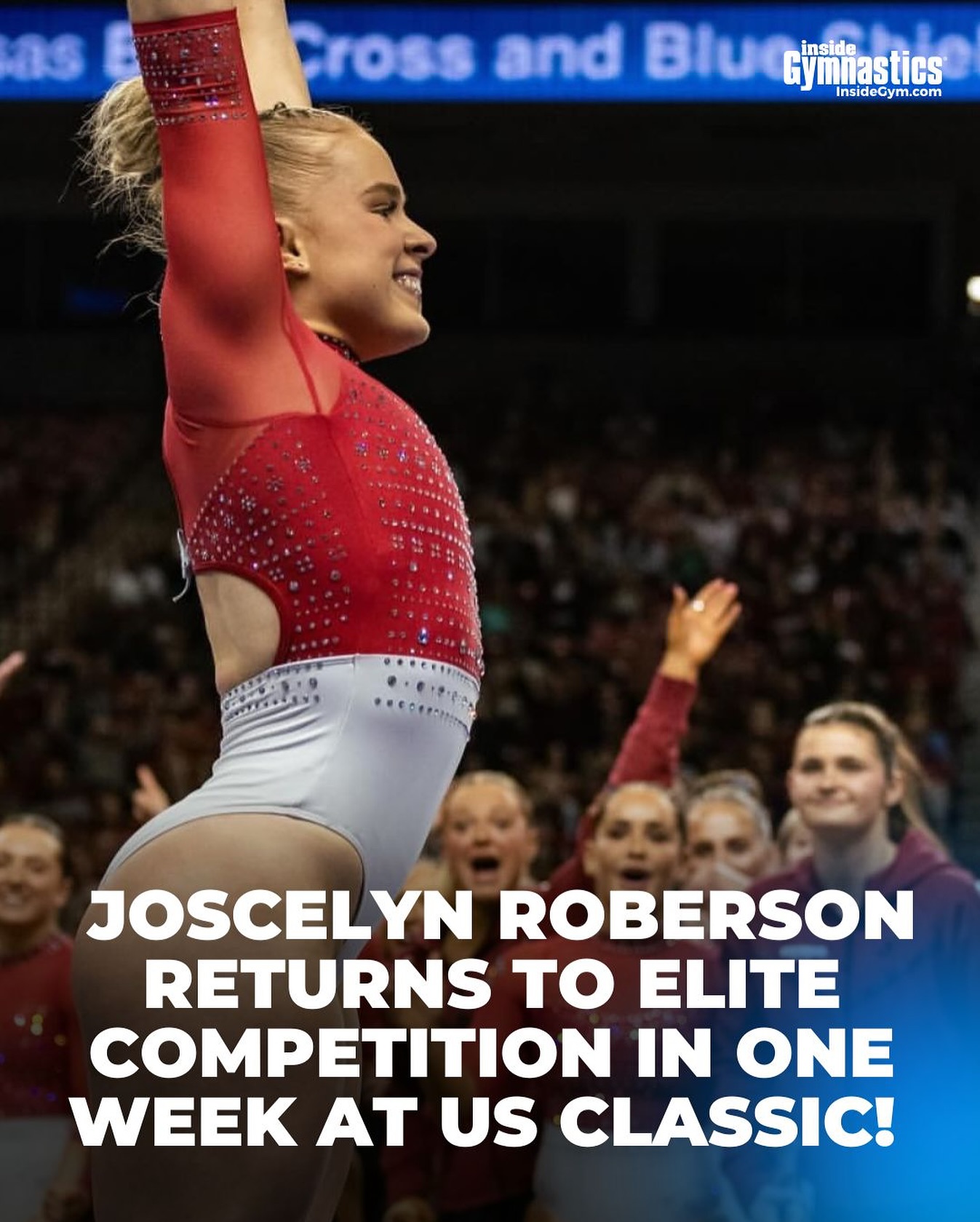 Russellville native Lila Richardson joins USA Gymnastics senior