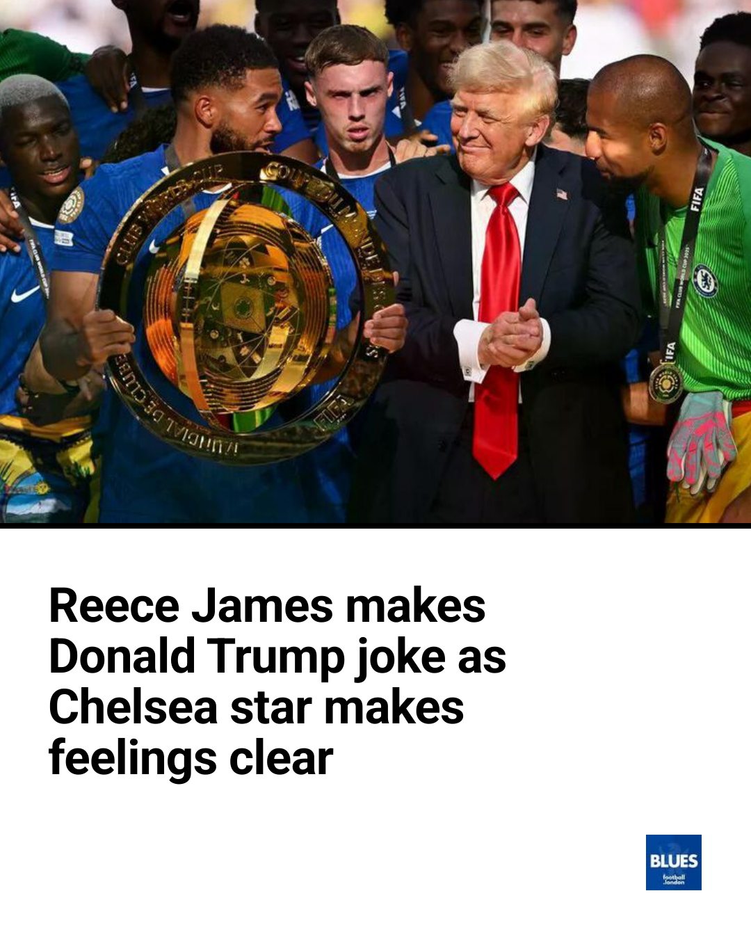 Chelsea - 🫣 Reece James reflected on awkward encounter between Chelsea ...