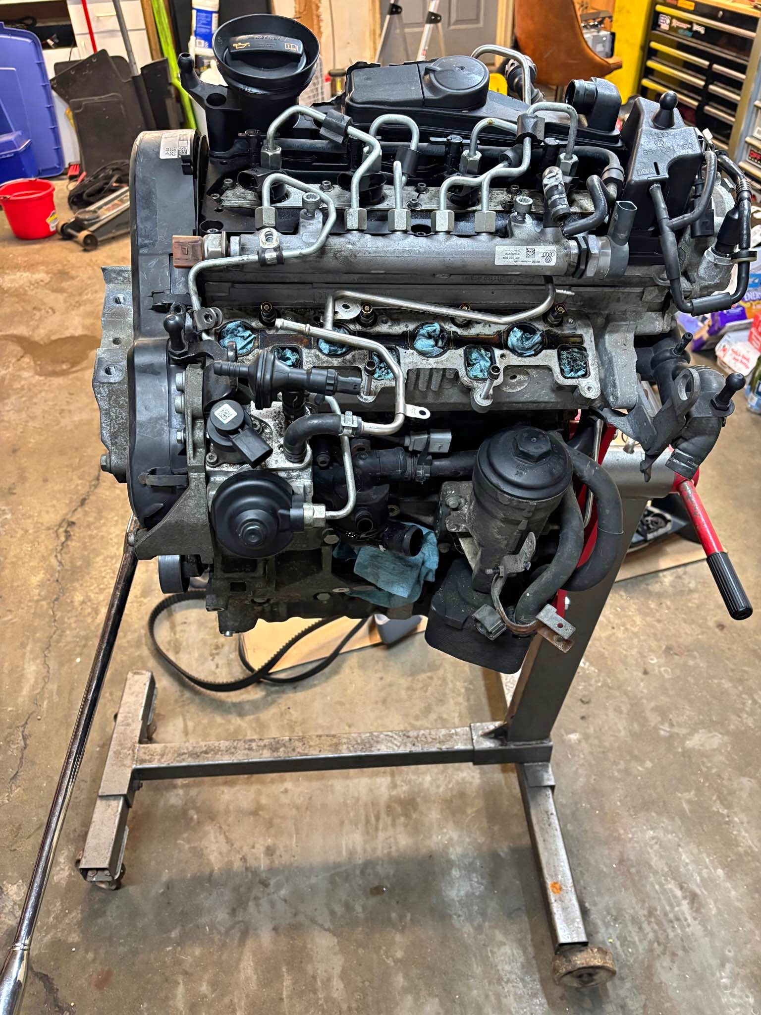 VW TDI engine CJAA(core) - Car Engines & Engine Parts - Burlington ...