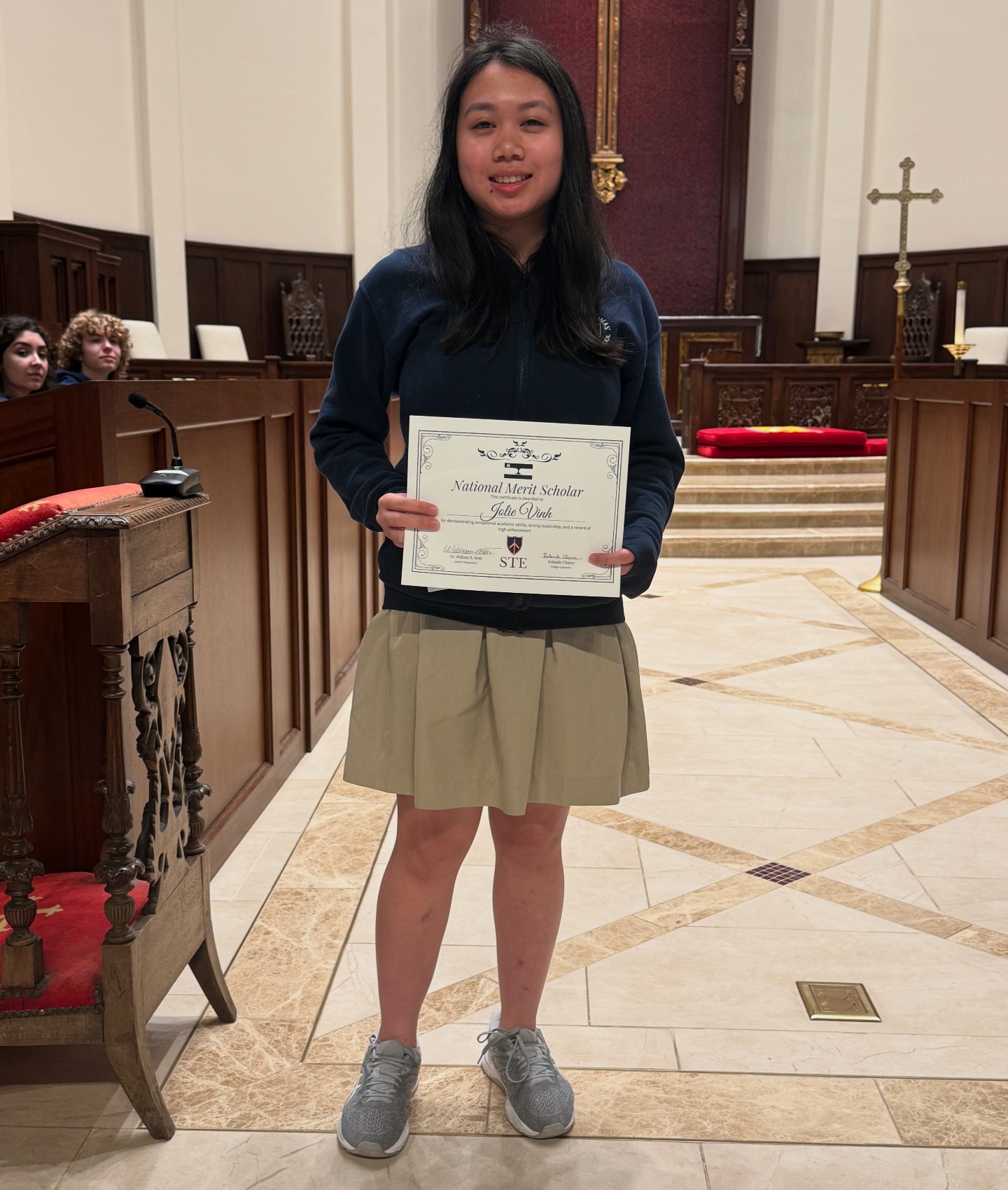 Saint - Congratulations to senior, Jolie, on being named a National ...
