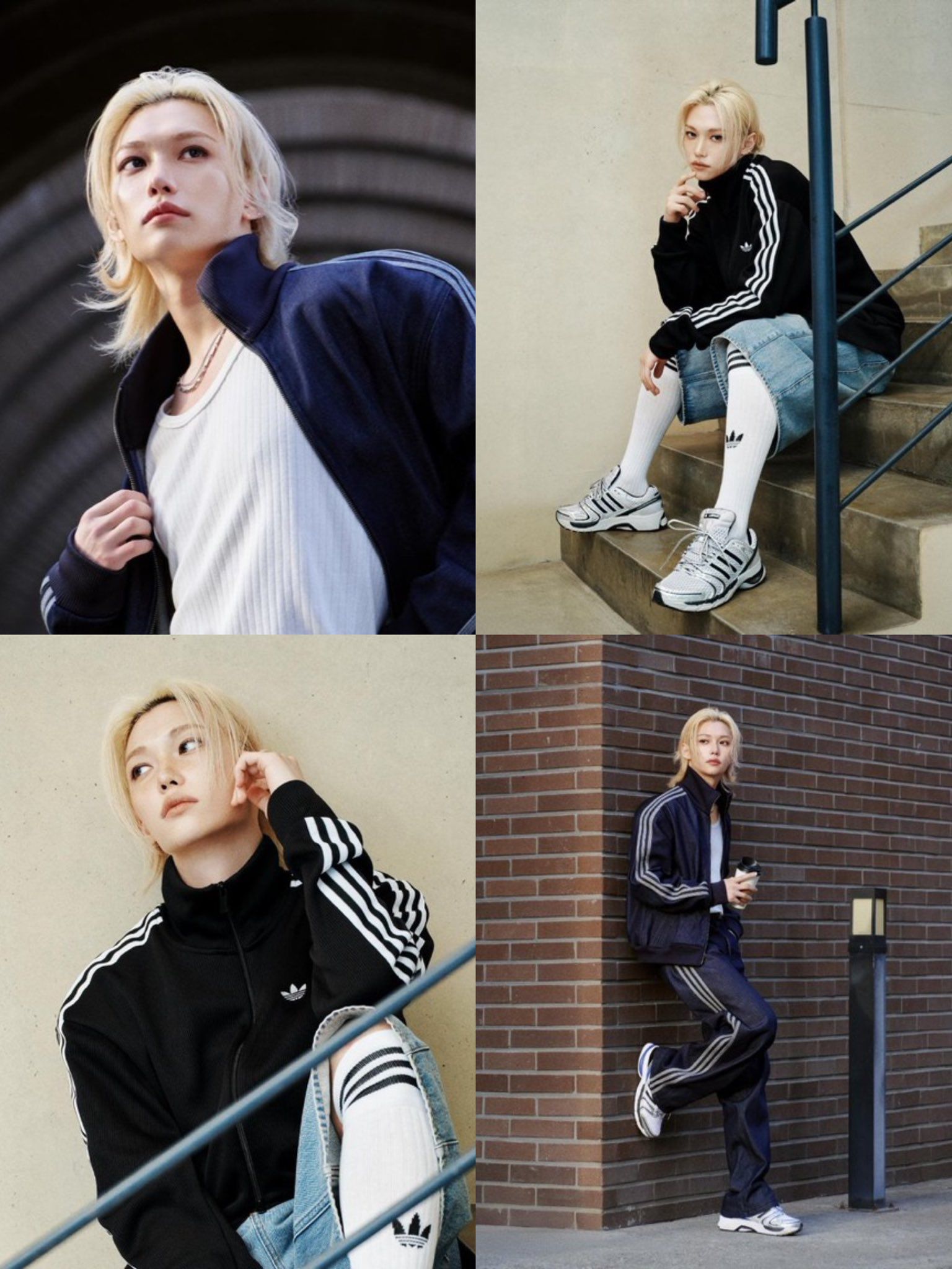 Felix looks stunning for Adidas “Urban Street” campaign!