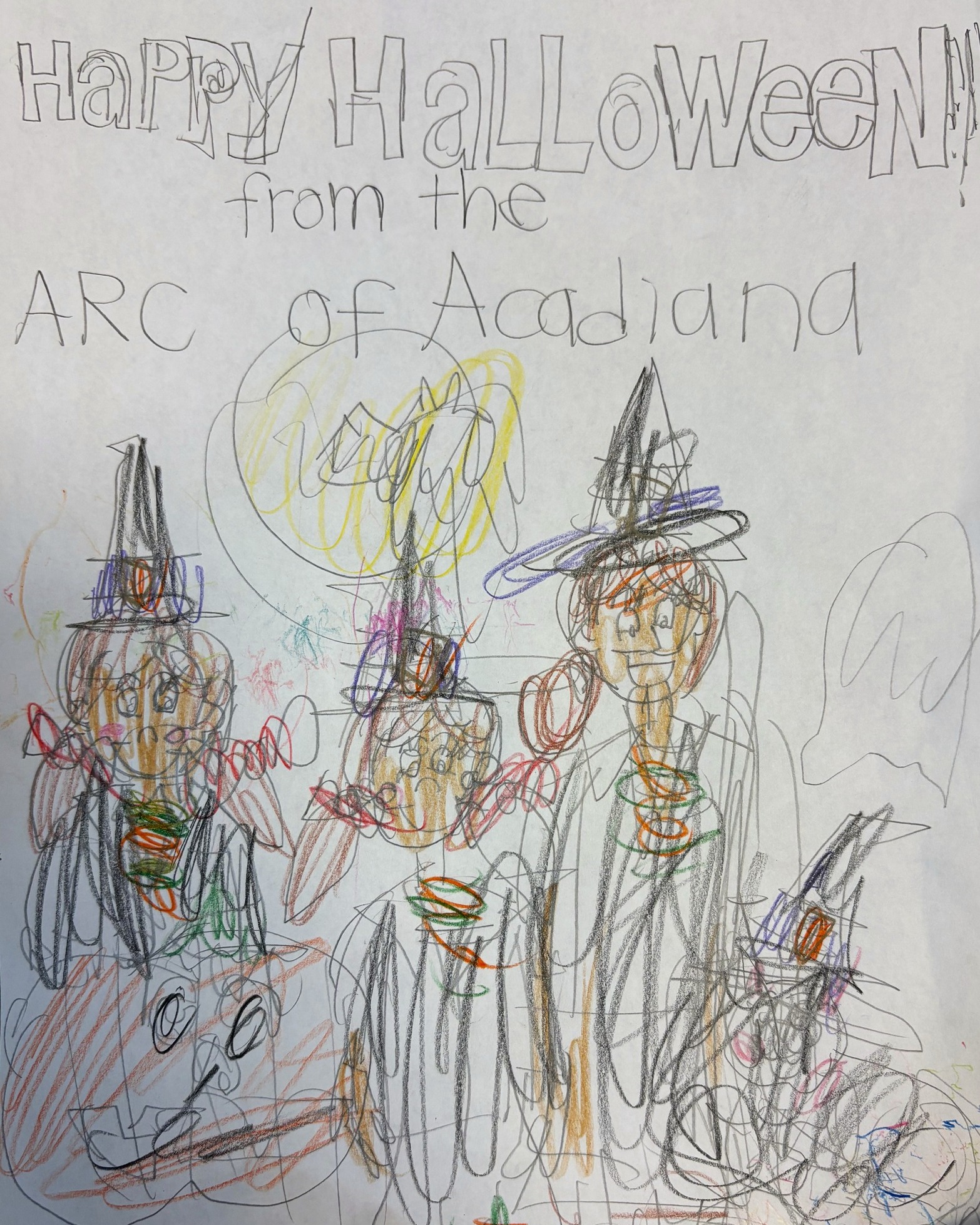 Arc - Happy Halloween from Arc of Acadiana!🎃 Another festive drawing by ...