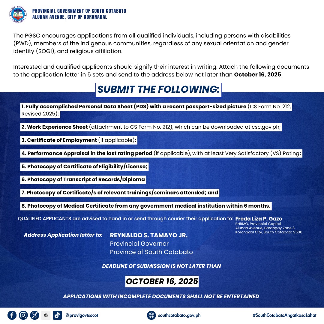 Provincial... - Provincial Government of South Cotabato