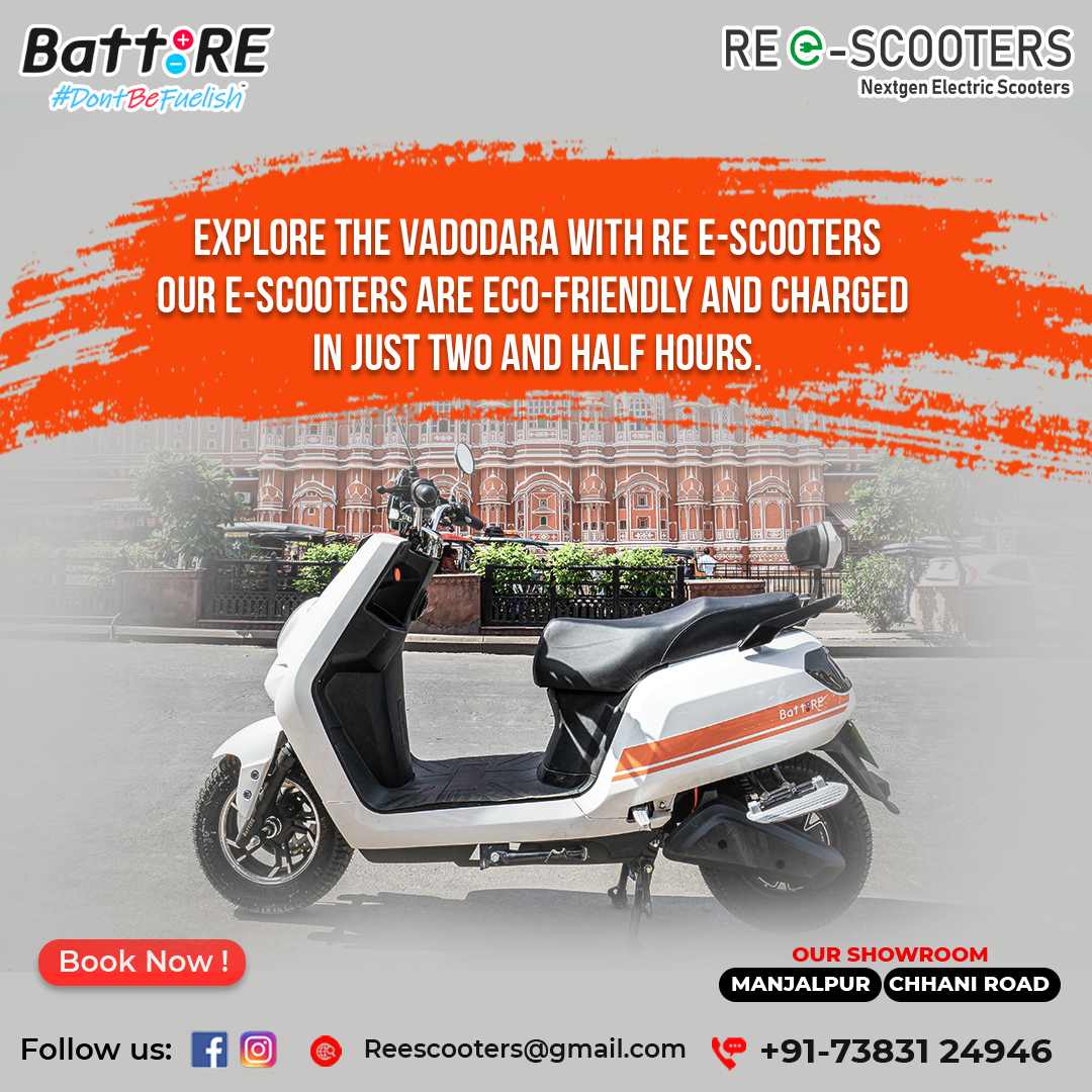 Activa or Jupiter scooter rental in Vadodara for 21 days