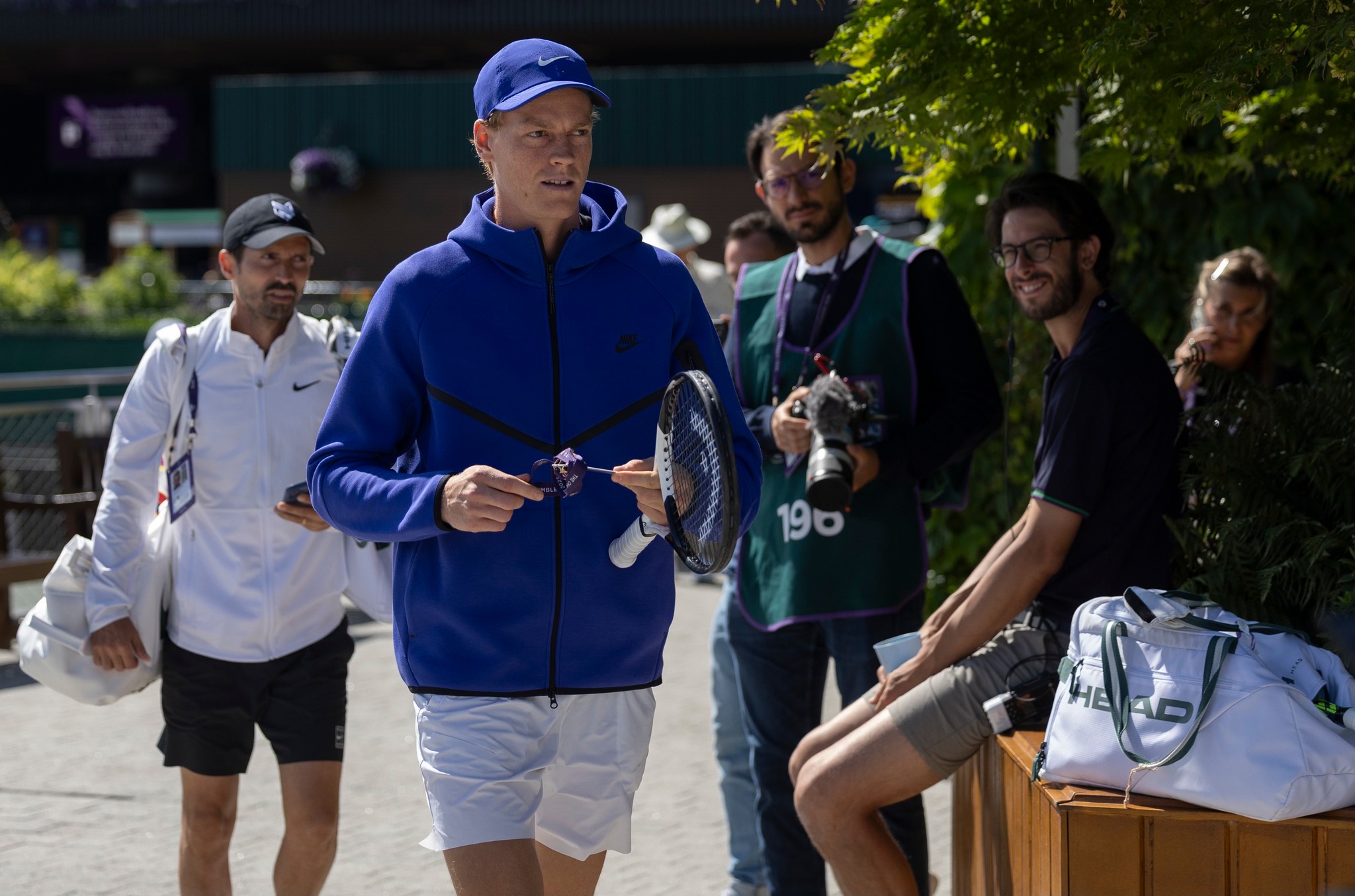 Wimbledon - Jannik Sinner's putting in the work ahead of... | Facebook