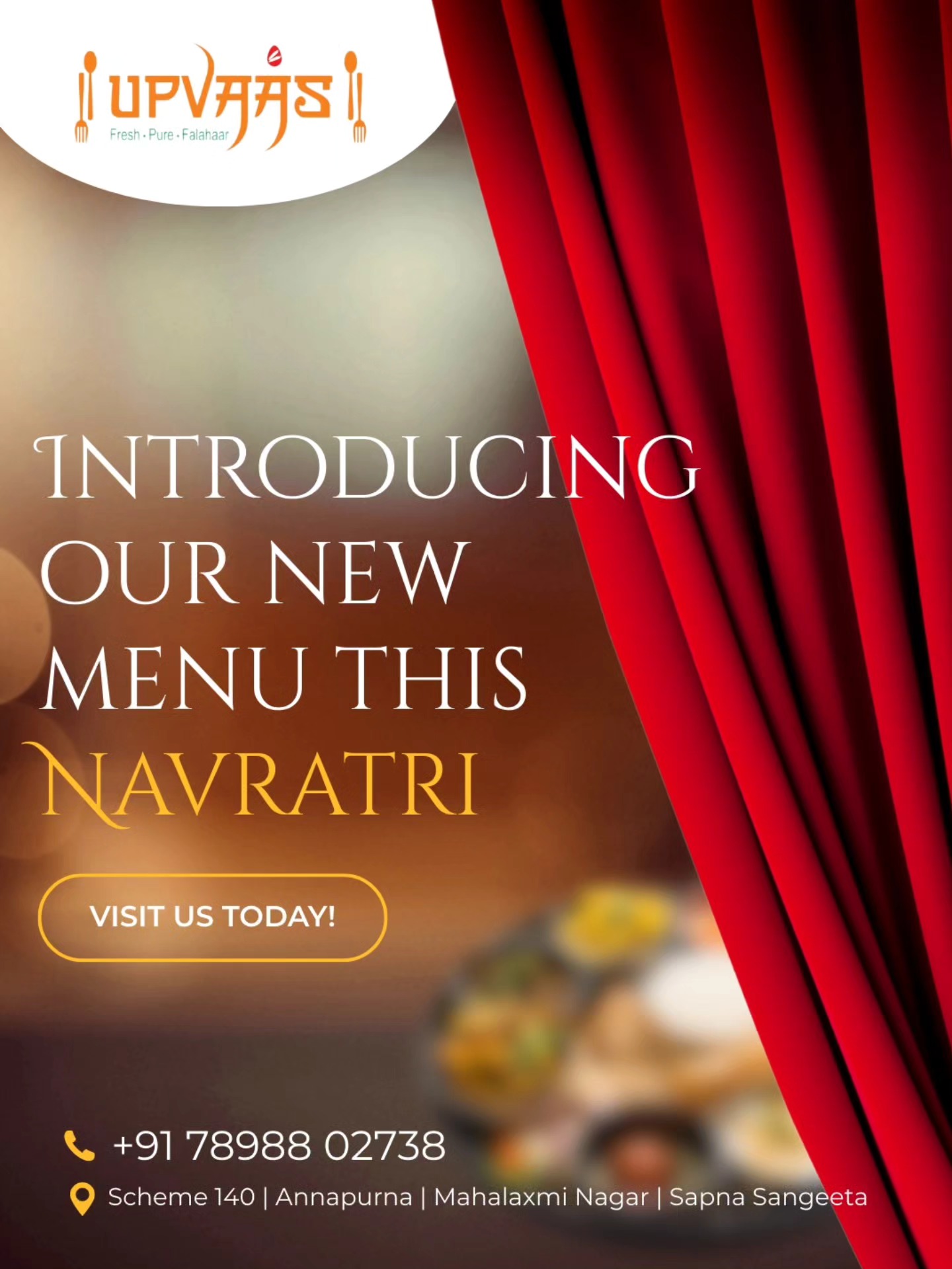 Upvaas - This Navratri, Upvaas brings you a feast of purity & taste ...