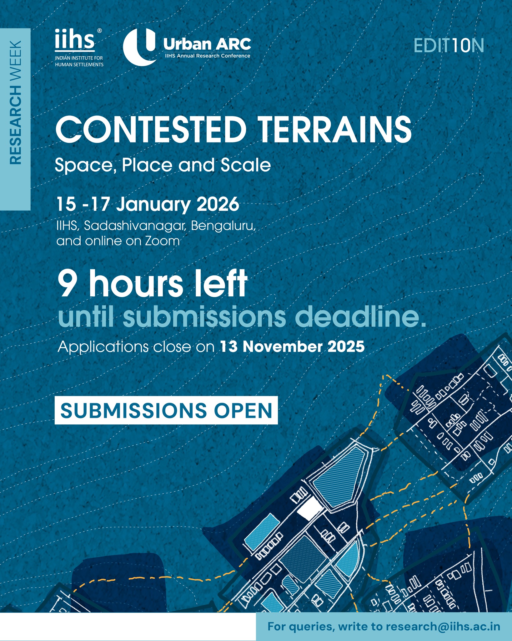 9 hours... - Indian Institute for Human Settlements (IIHS) | Facebook