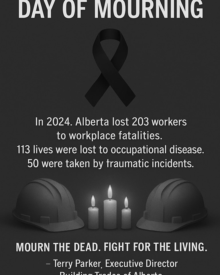 In 2024, Alberta lost 203... - Millwrights Local 1460 Alberta | Facebook