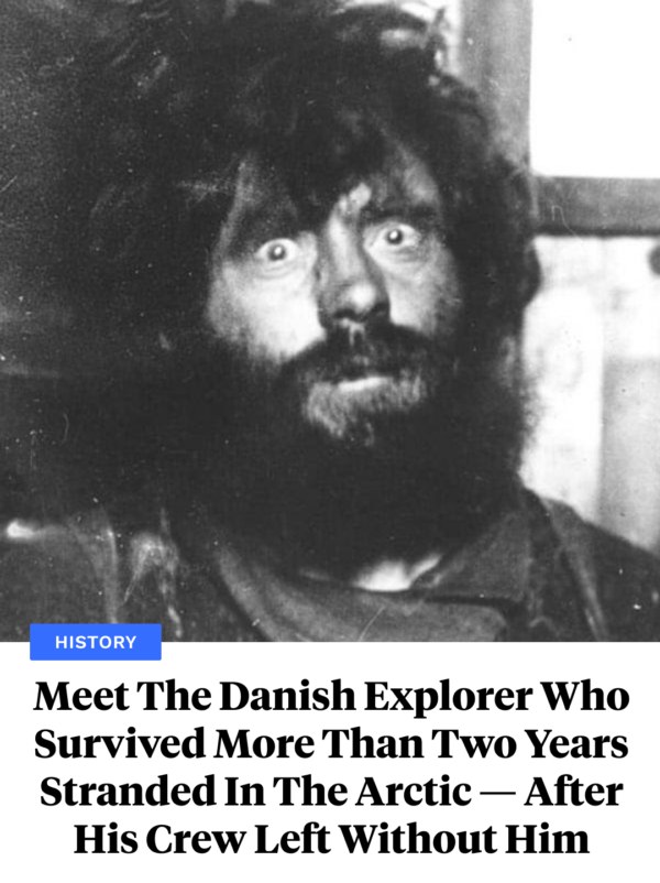 PBH2 - For more than two years, Danish explorer Ejnar Mikkelsen was ...