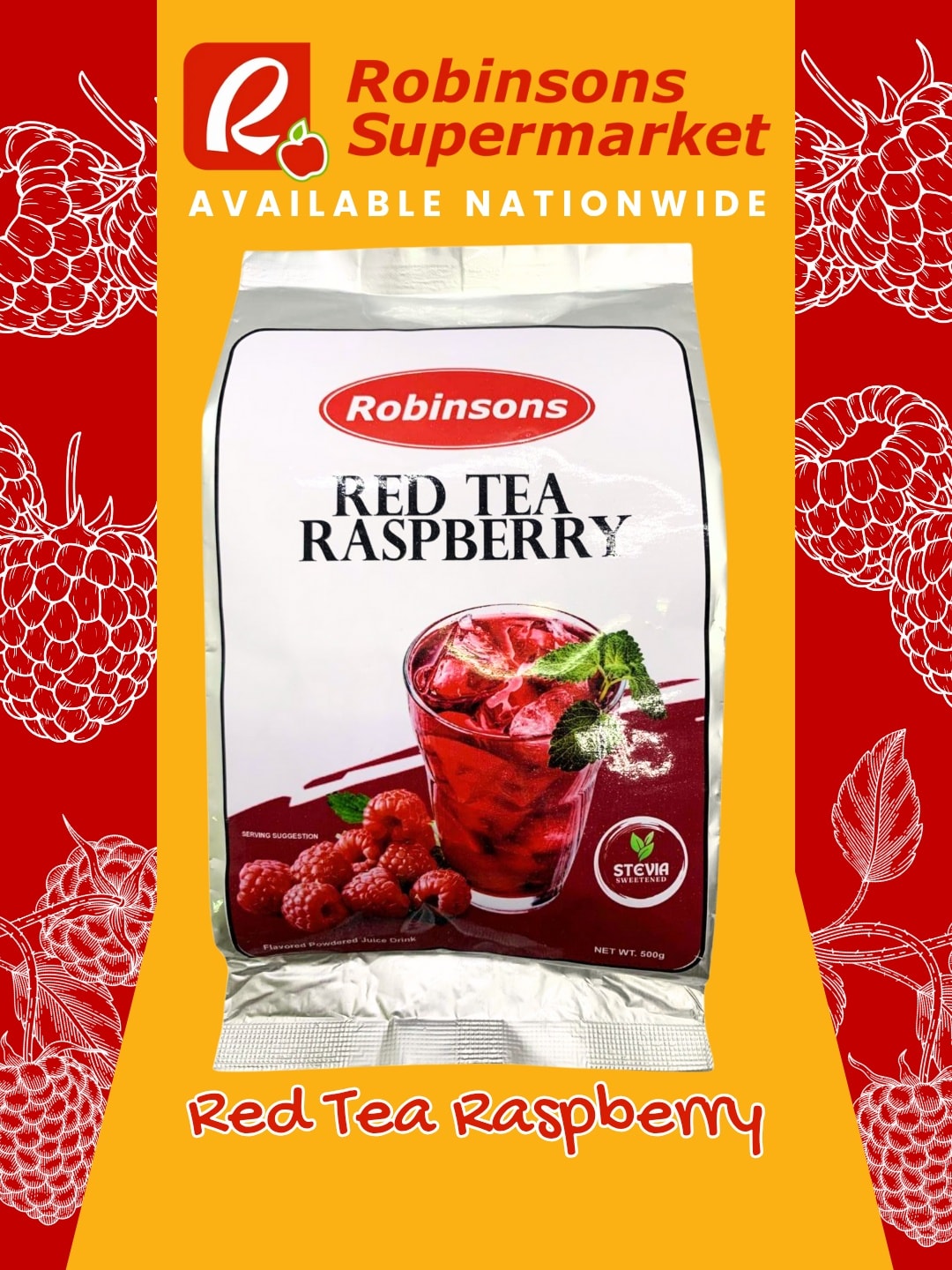 Orich - Sip the berry goodness! Robinsons Red Tea Raspberry is now ...