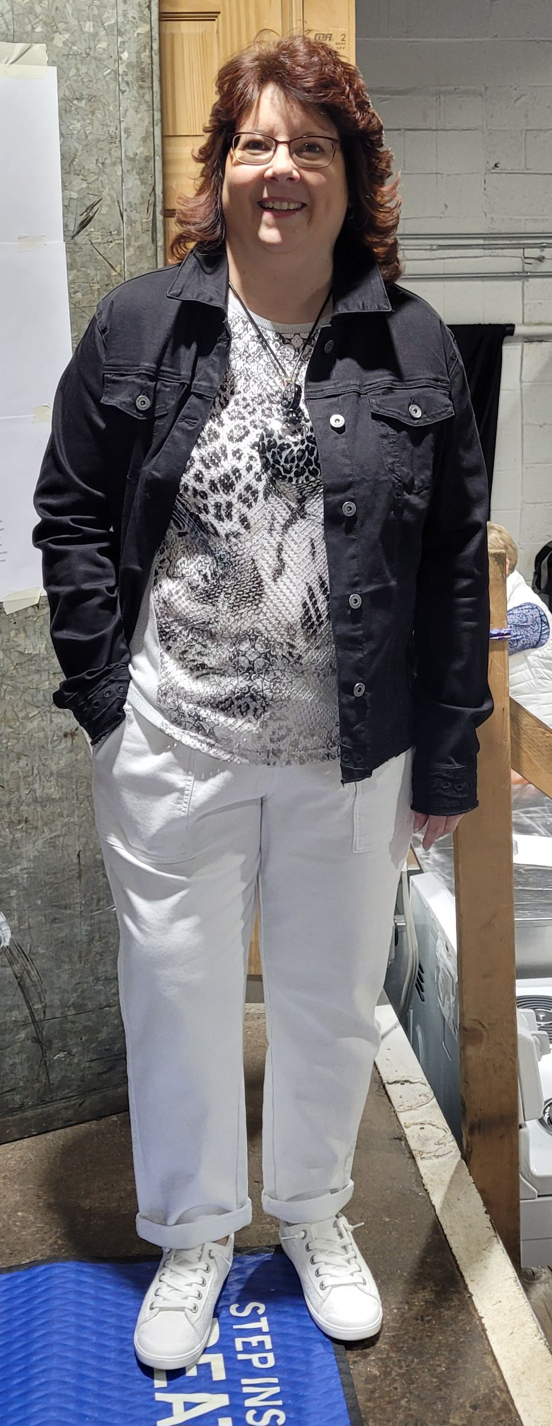 Rae - Toni is modeling a combination of designers that come together ...