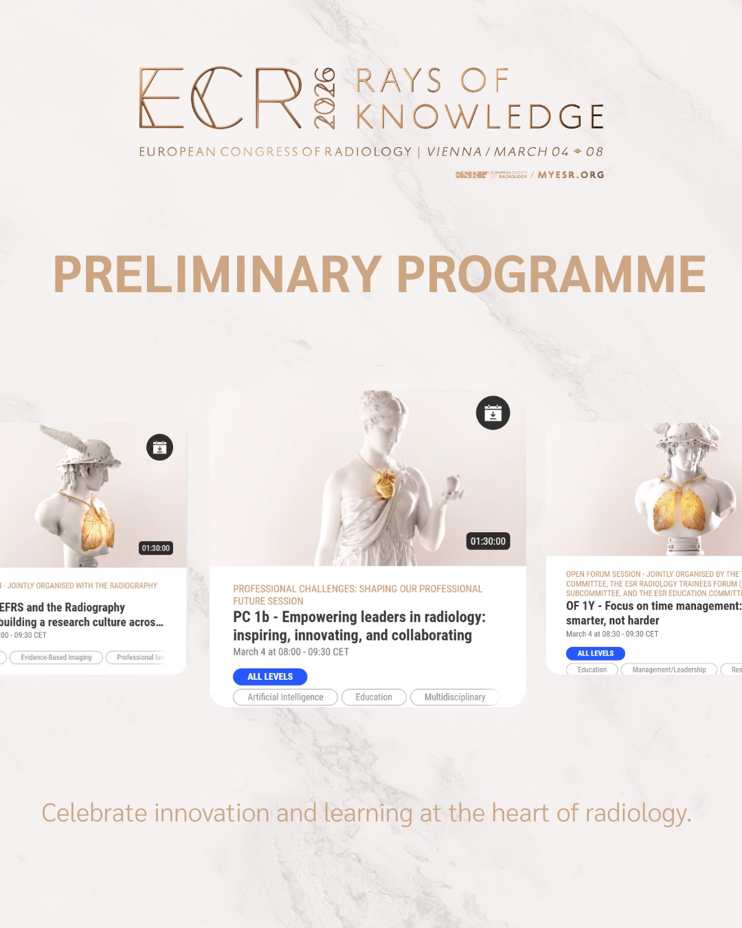 myESR - 🌟 The #ECR2026 Scientific & Educational Programme is LIVE! 🌟 ...