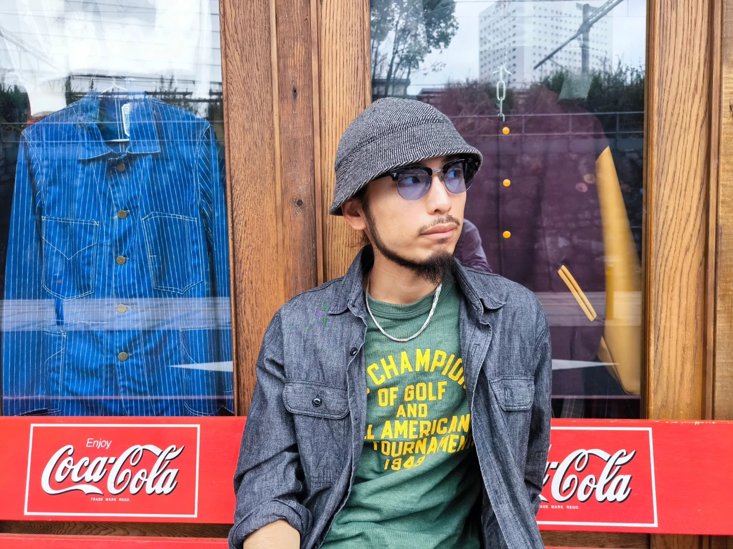 新入荷🔥 John Gluckow Lot JG-31 Tweedy Rrison Cap . 粗めのツイード