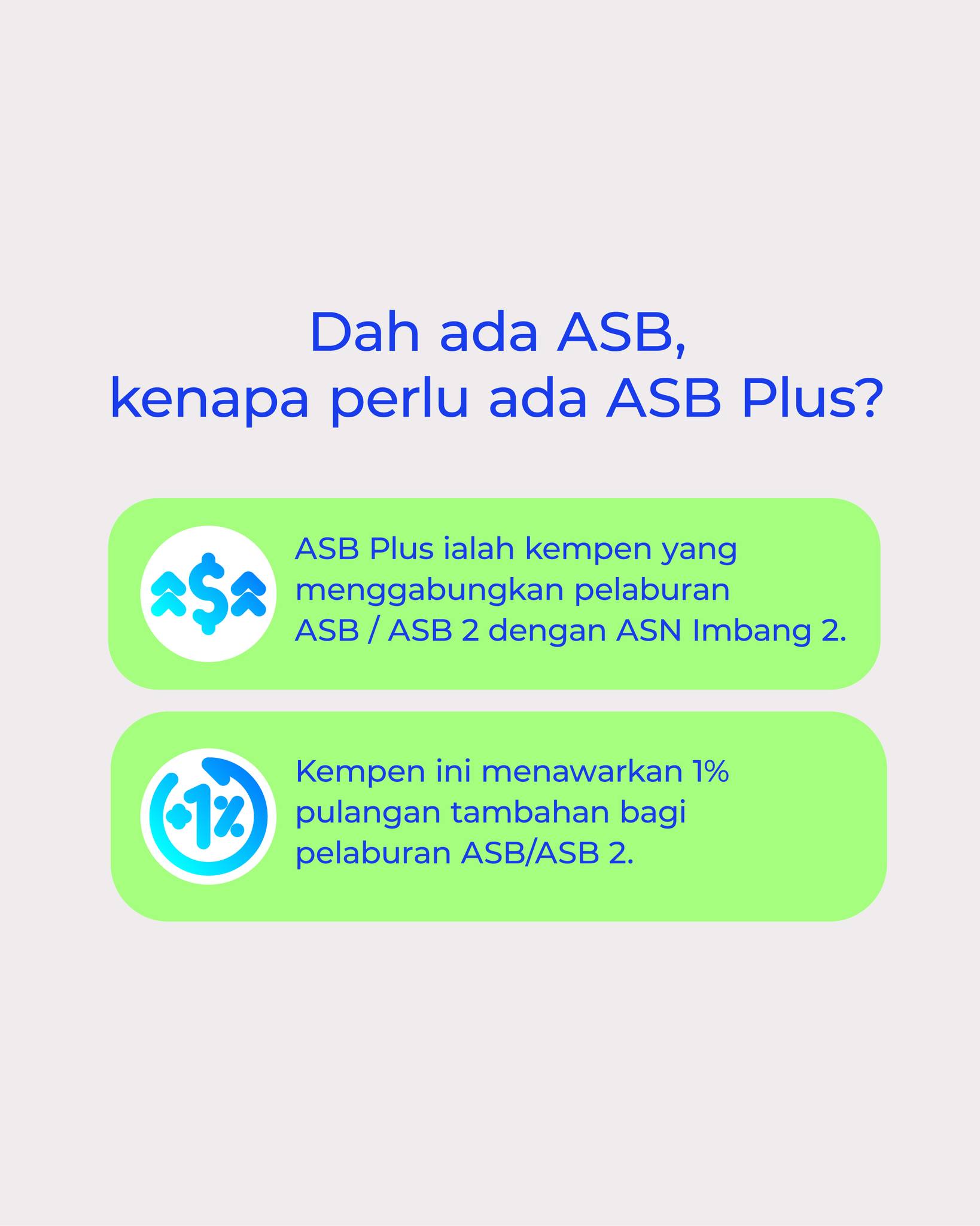 OHBULAN! - 1 Langkah Bijak, 1% Ekstra Pulangan! ... | Facebook