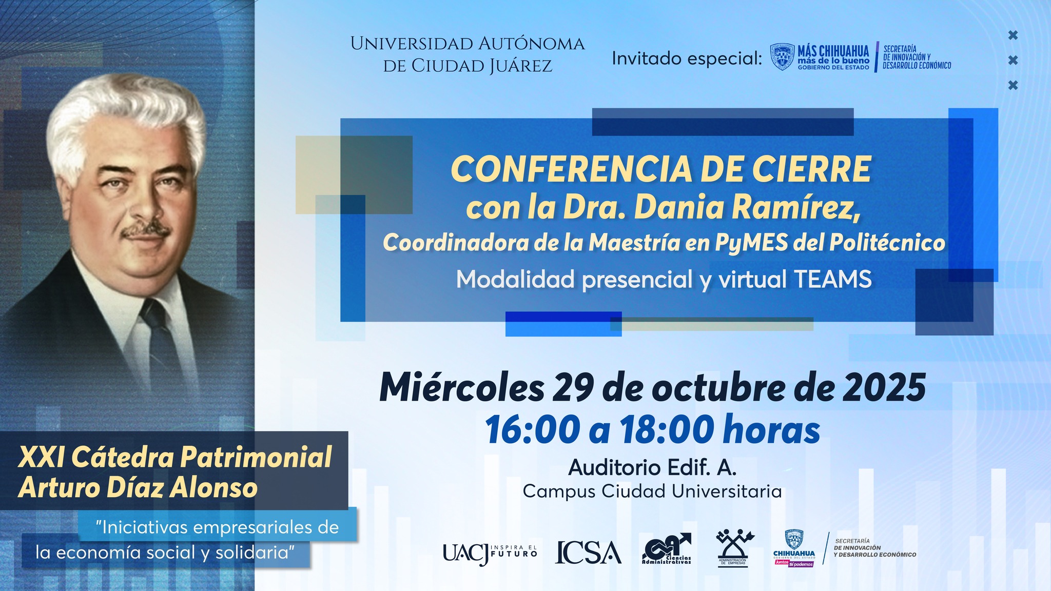 ICSA - UACJ Oficial - No queremos que te pierdas en tu primer día, por ...
