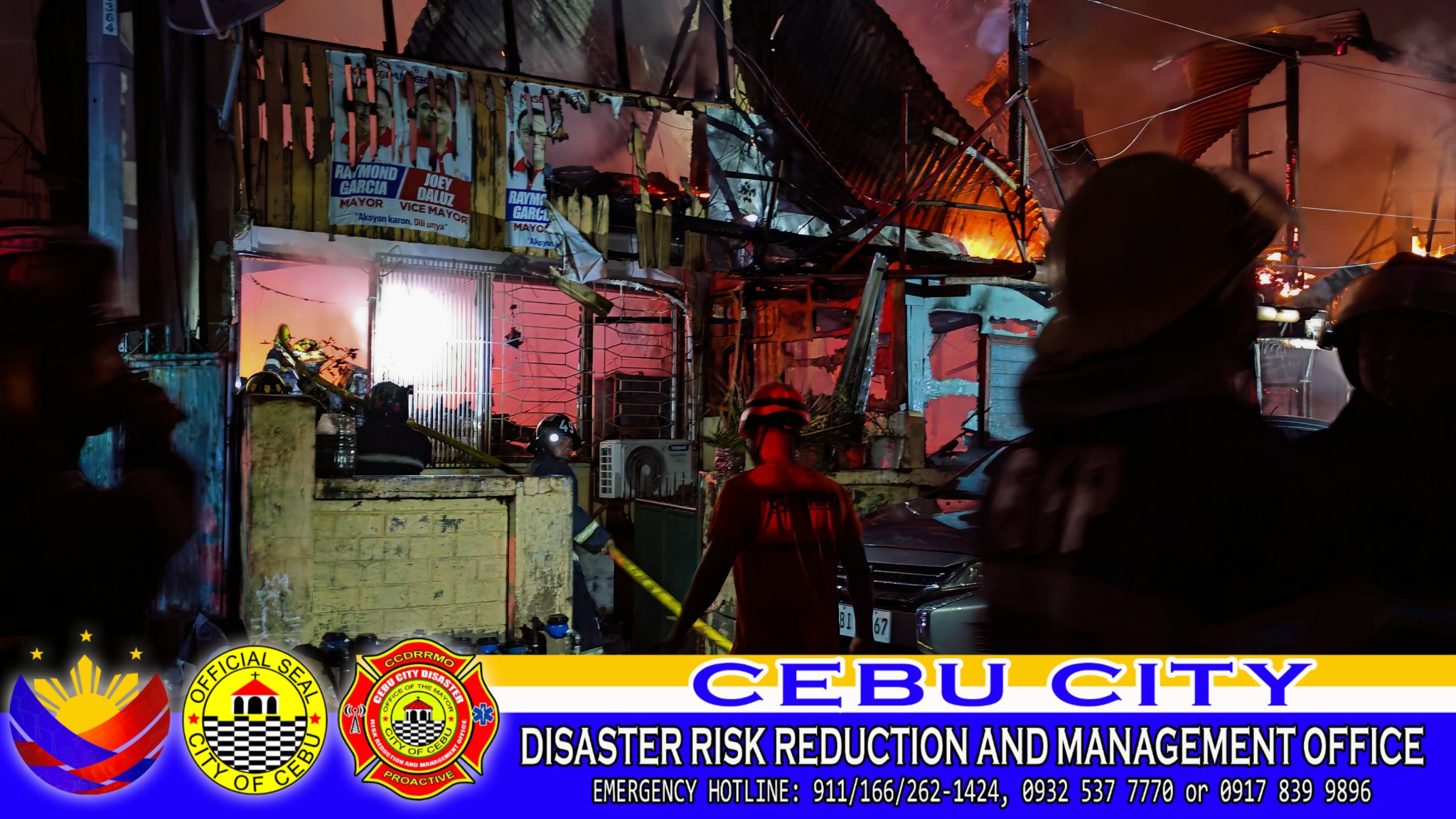 INQUIRER.net - LOOK: A fire broke out in a compound in... | Facebook