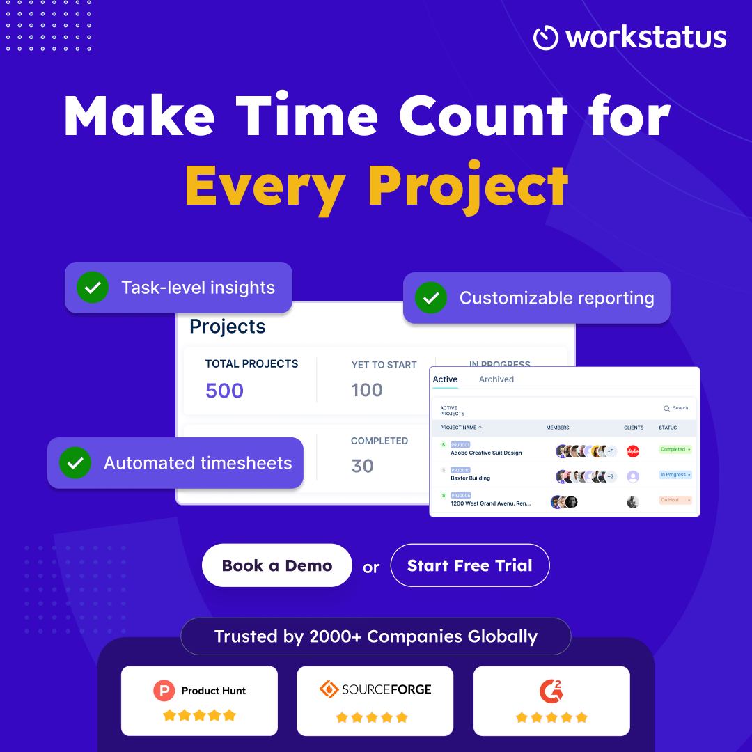 Workstatus - 🛠️ Make Time Count for every team, every project, every ...