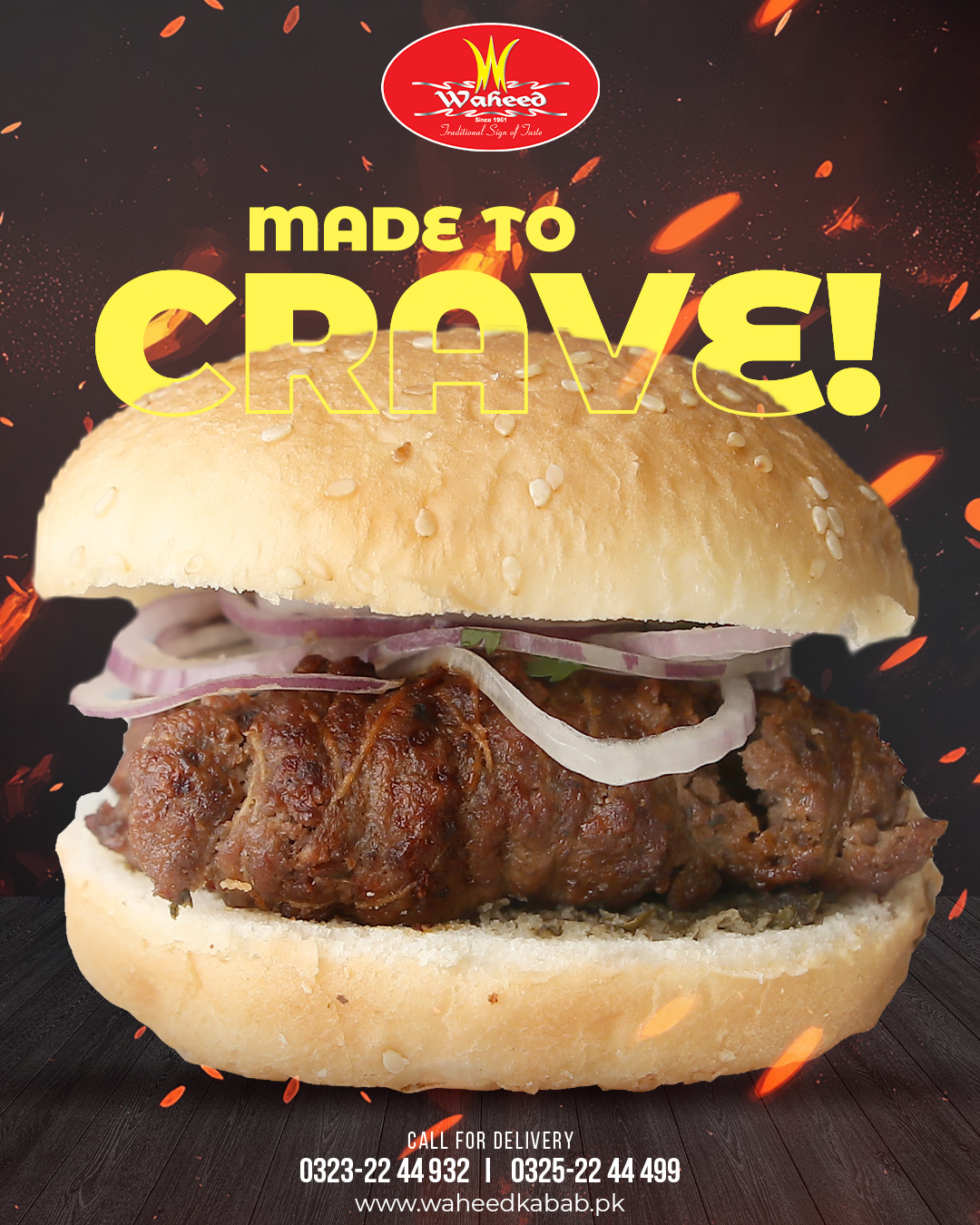 Waheed - Craving something desi yet irresistible? Our Bun Kabab is the ...