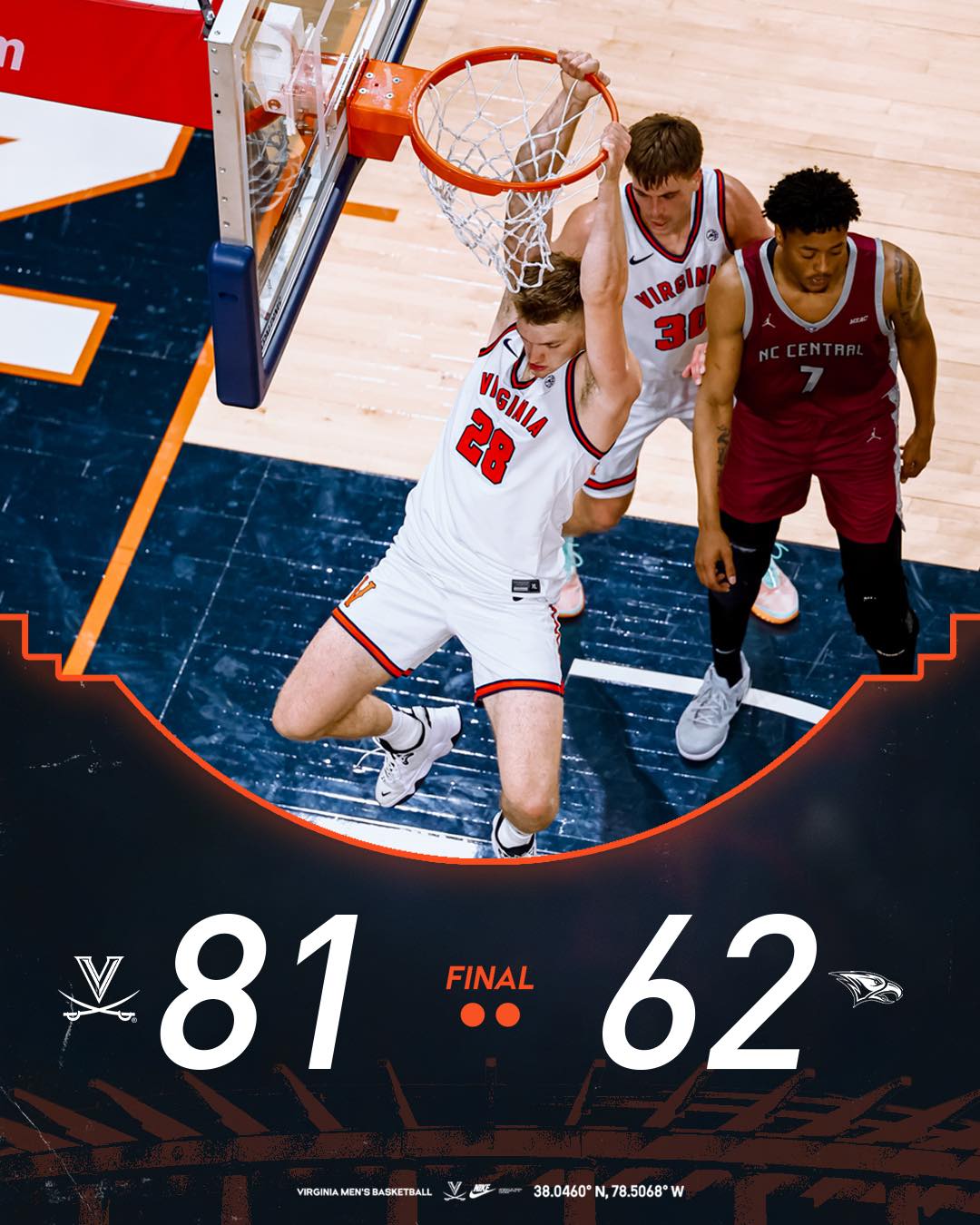 2️⃣-0️⃣ #GoHoos - Virginia Men's Basketball | Facebook