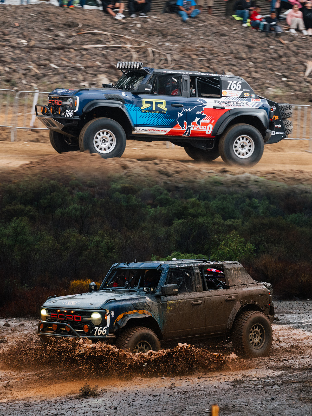 RTR - Start vs finish of the Baja 1000 in the Ford Racing Bronco Raptor ...