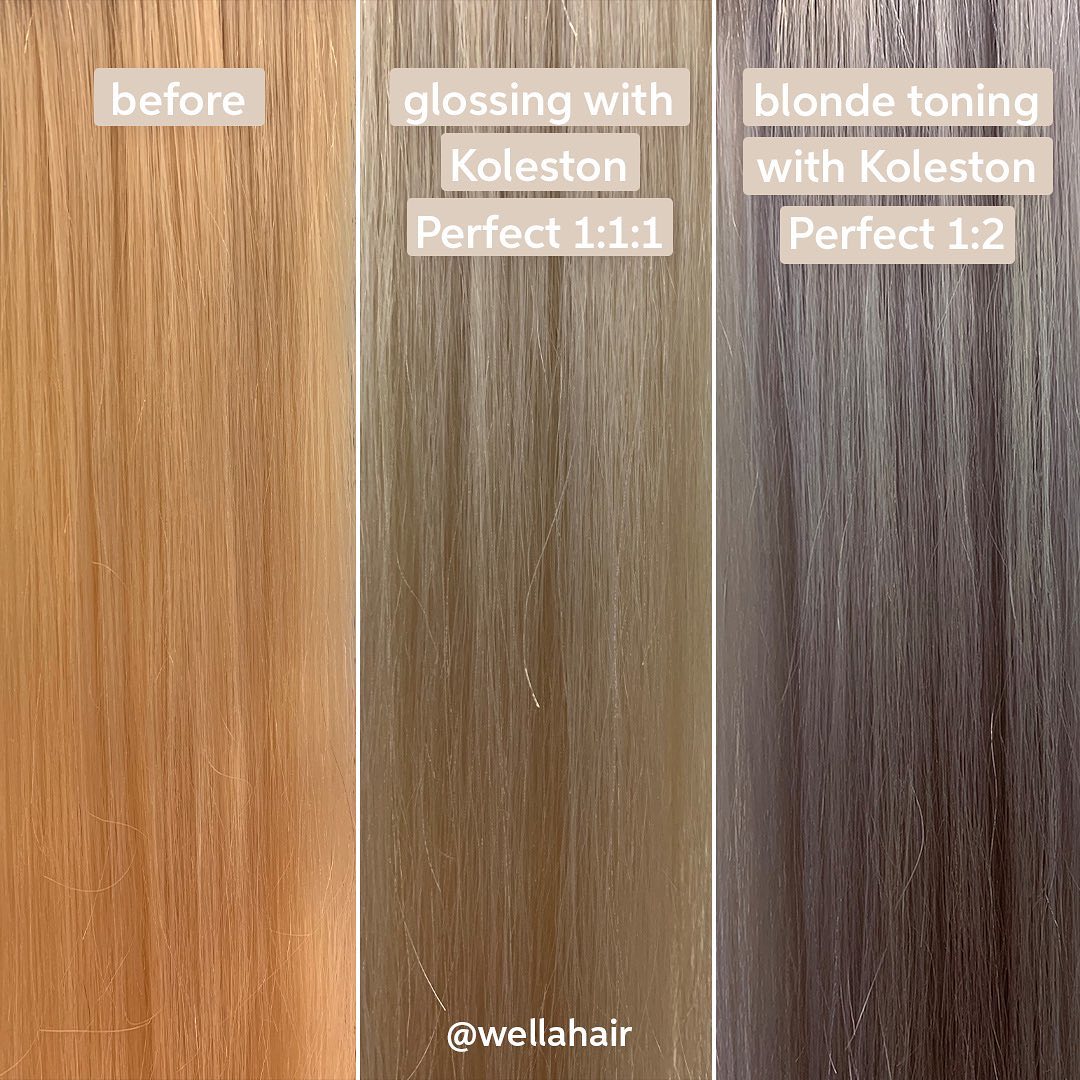 Can you mix wella koleston perfect with wella illumina?