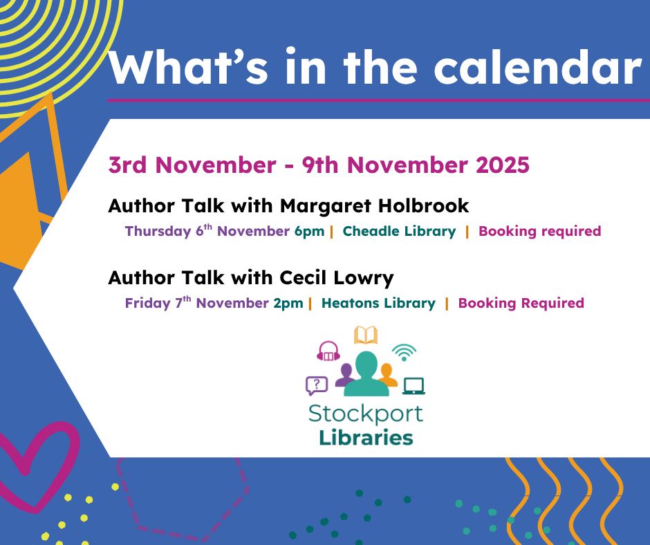 Stockport - 🥳 Upcoming at the Library... Come join us for a variety of ...