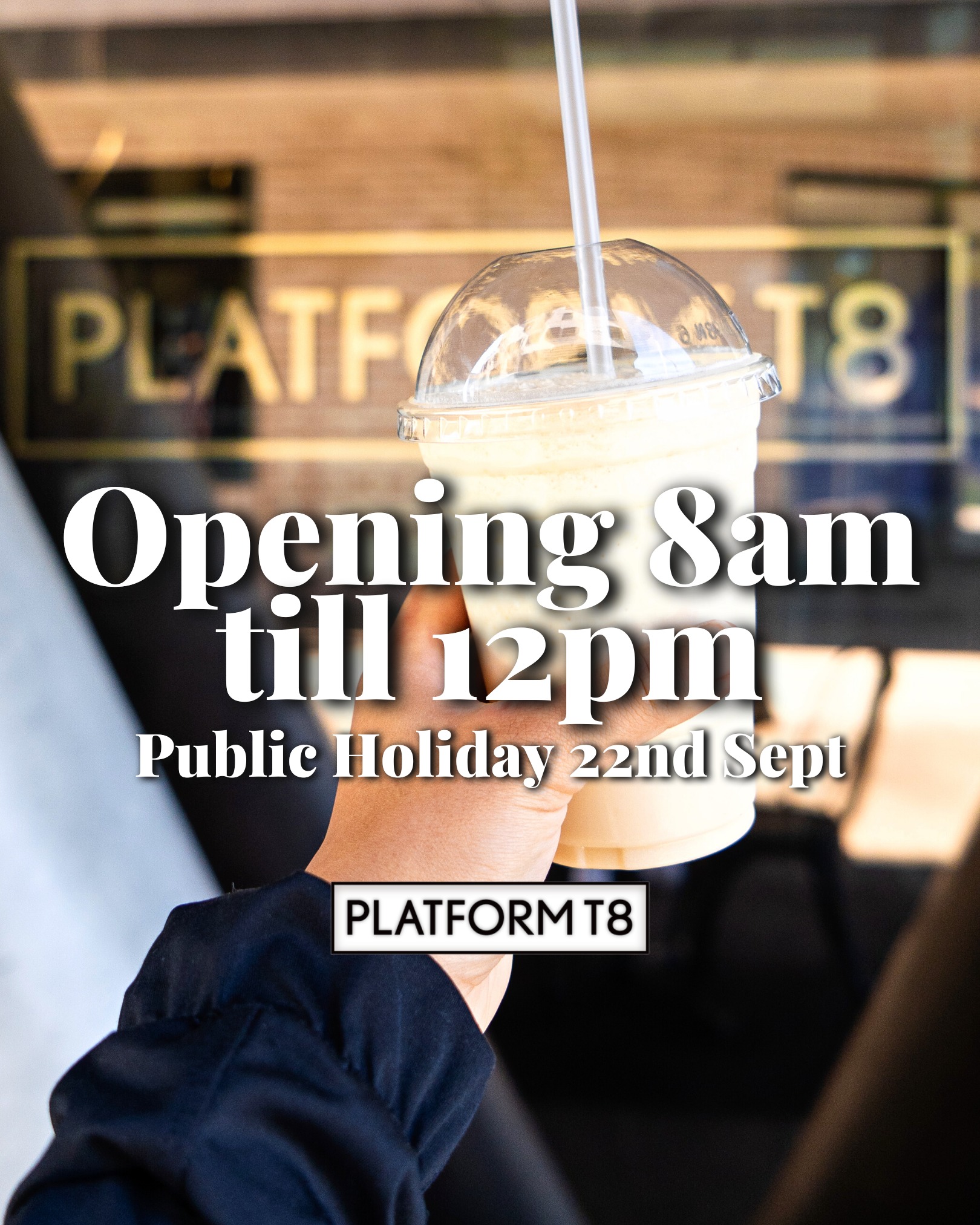 Platform T8 - 🥳 When you find out your favourite cafe is...