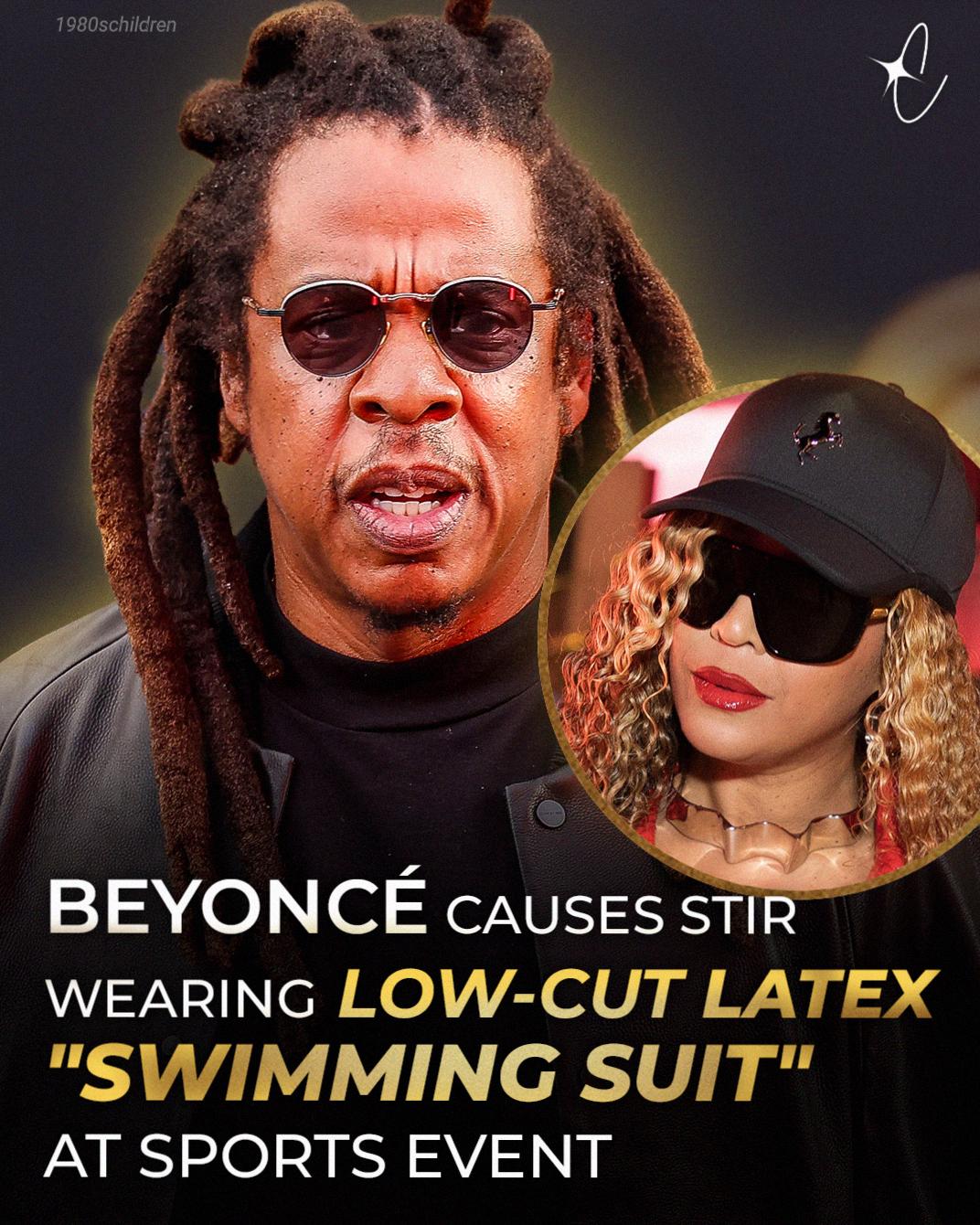 Eighties - At F1 Vegas, Beyoncé stuns in a bold second outfit with Jay ...