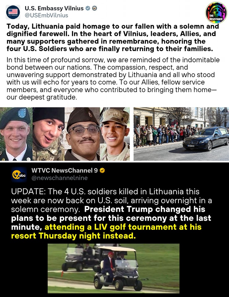 The Resistance - Lithuanian citizens lined the streets to pay their ...