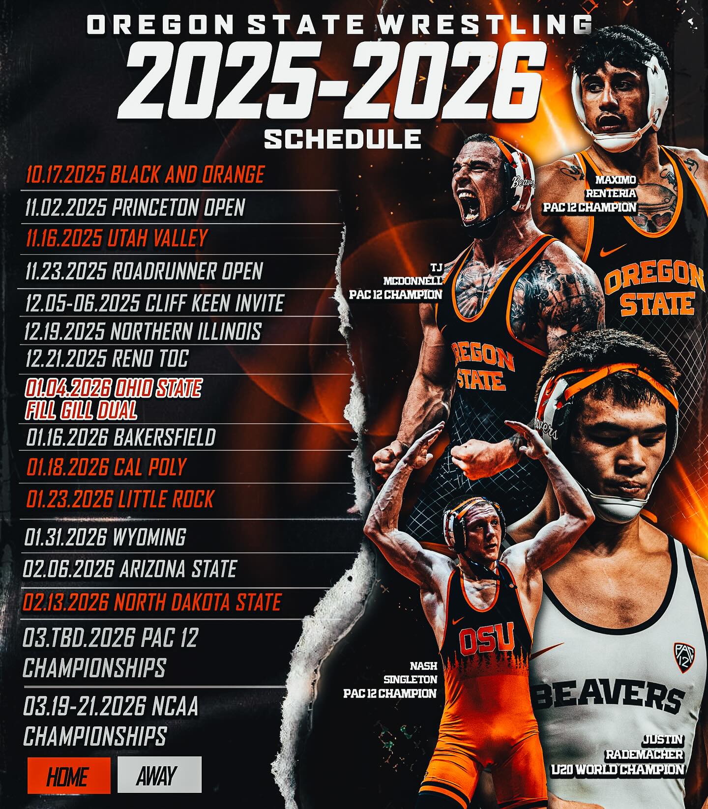 Oregon - Officially official. Don’t miss a chance to see your Beavs ...