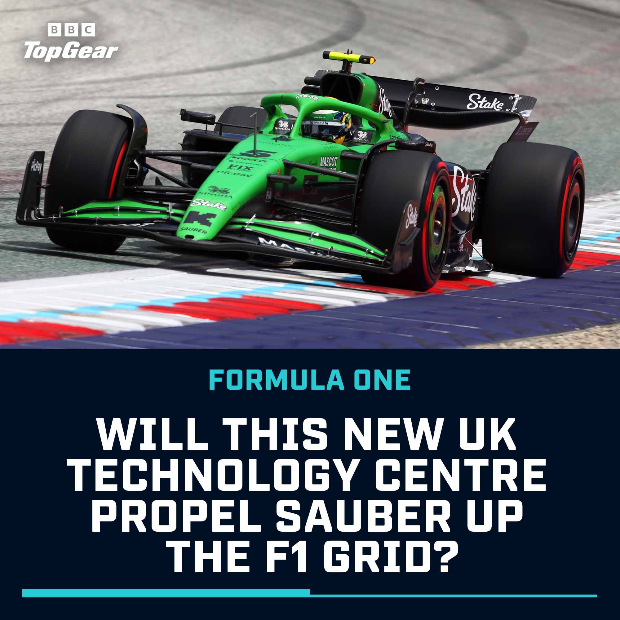 Top - Set to become Audi F1 next year, the new base is in a prime spot ...