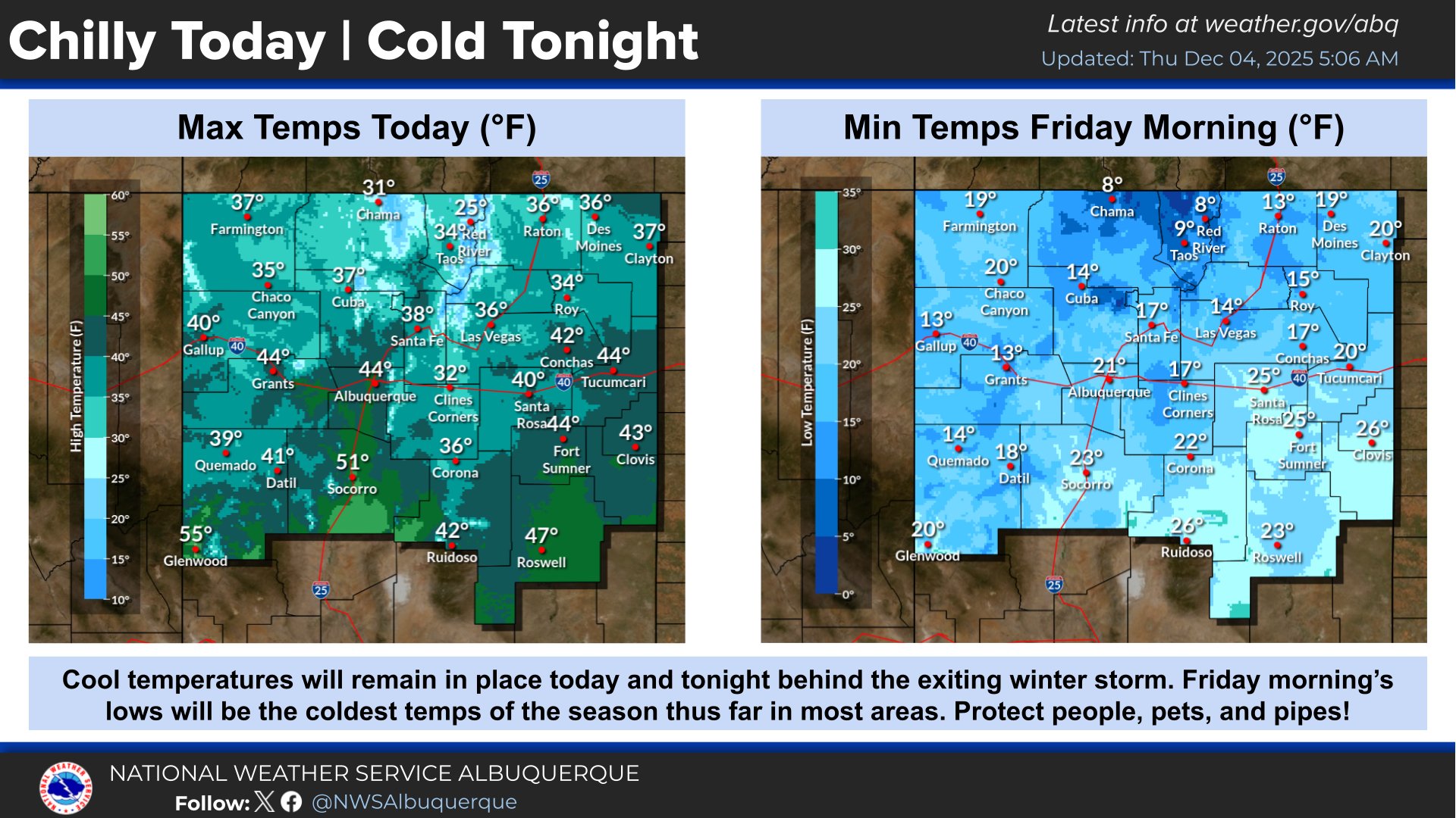 US - Patchy freezing fog along with icy and snow packed roads may ...