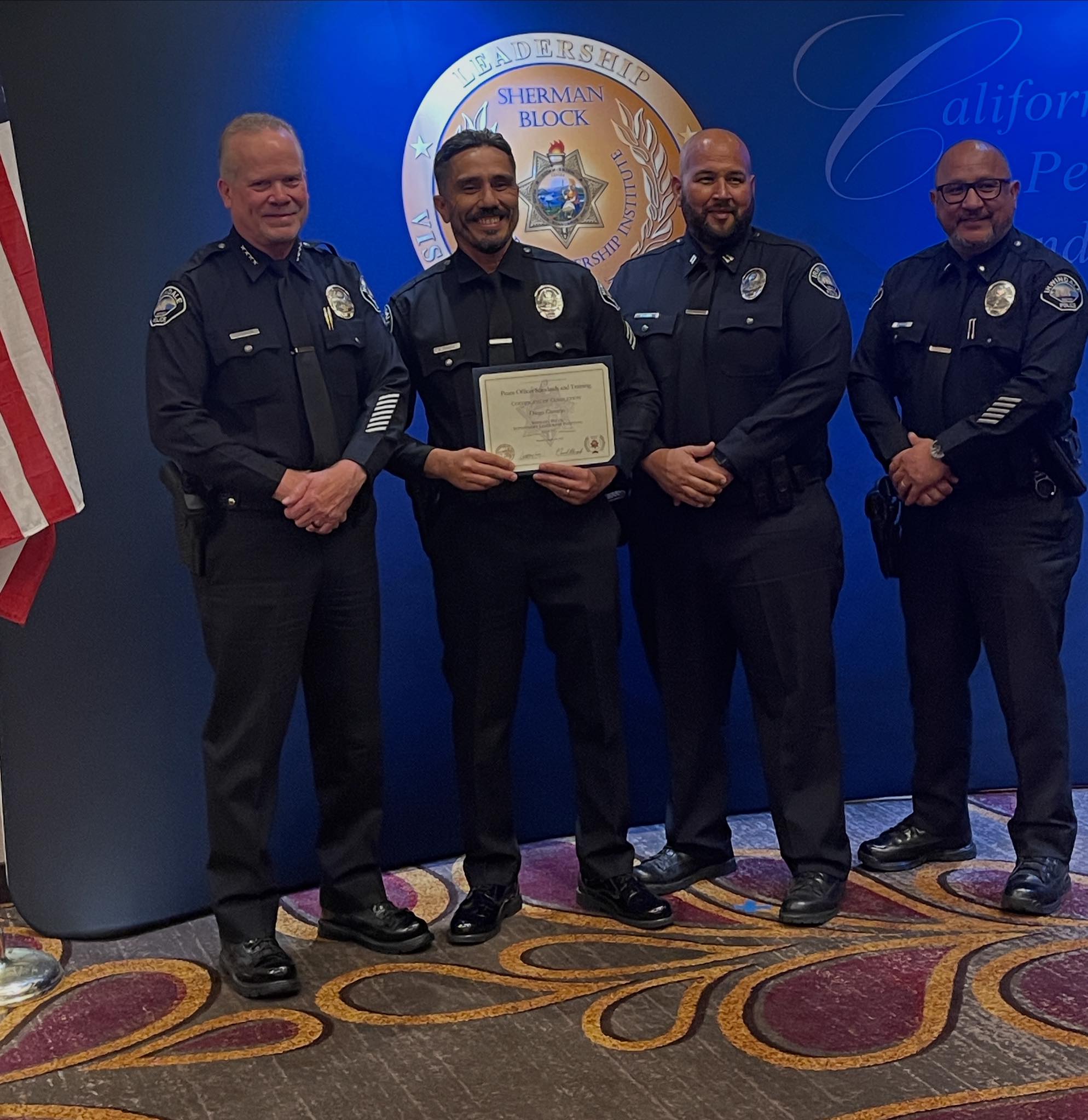 🎉 Earlier today, Sergeant... - Irwindale Police Department | Facebook
