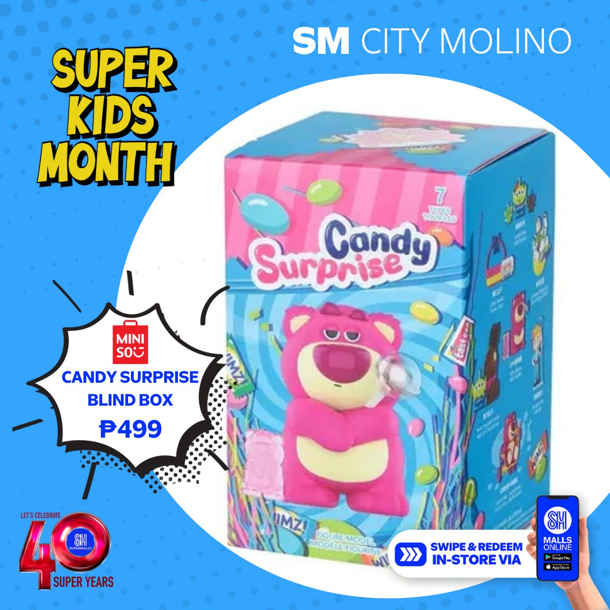 SM - Buy Candy Surprise Blind Box for only P499 Visit Miniso SM City ...