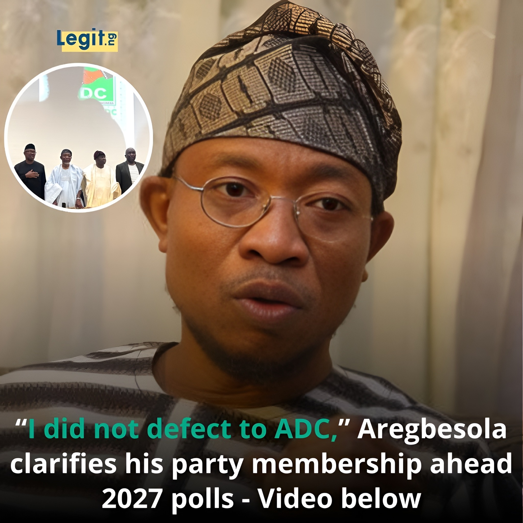 Legit.ng - In a heartfelt message to ADC supporters,... | Facebook