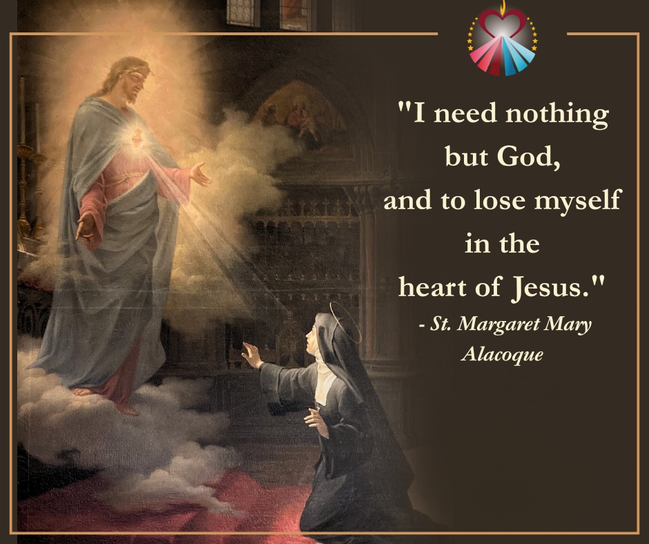 Sacred - Today, we celebrate the feast day of Saint Margaret Mary ...