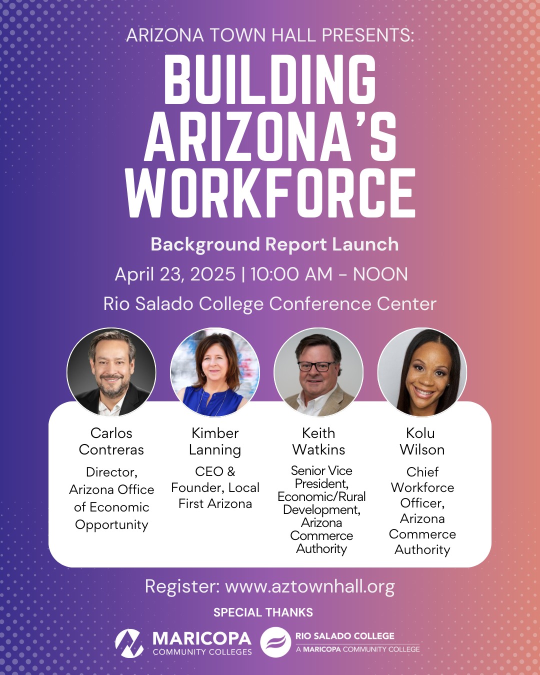 Arizona Town Hall - For the September 17th Arizona and Mexico Town Hall ...