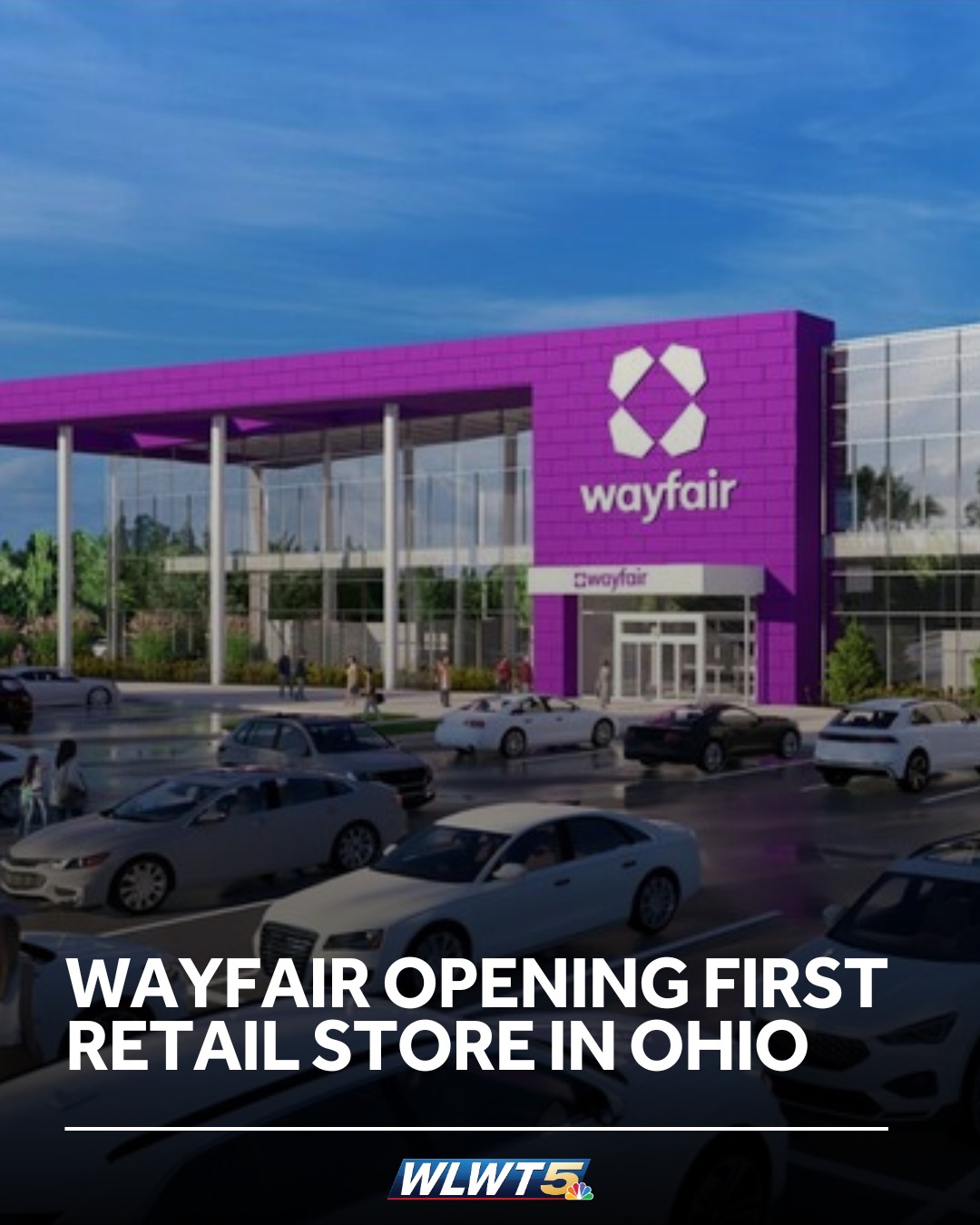 WLWT - Wayfair is opening its first retail store in Ohio,... | Facebook