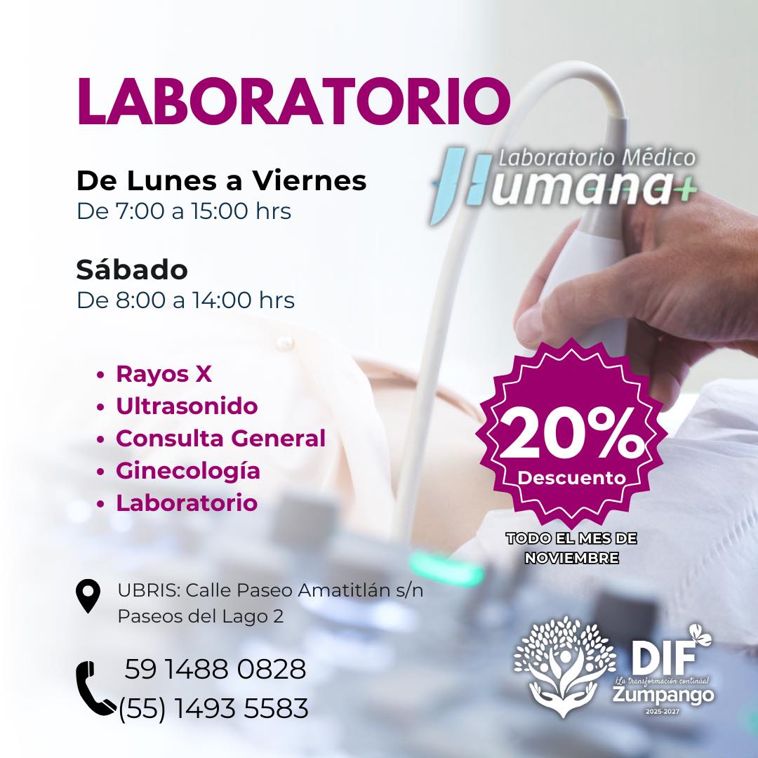 DIF - ¡Aprovecha este beneficio especial! 🩺 Durante todo el mes de ...