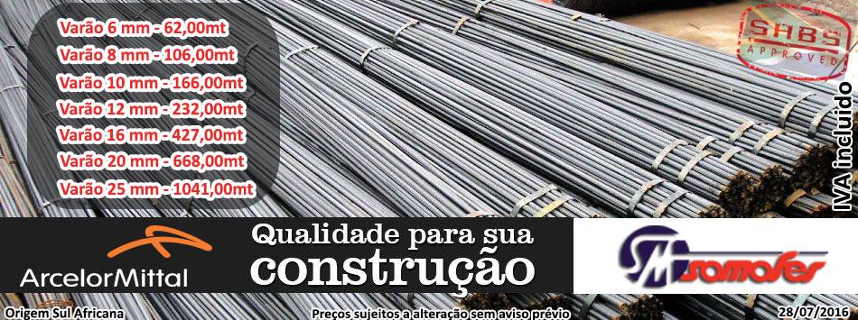 Somofer - Update do preço do Ferro | Facebook