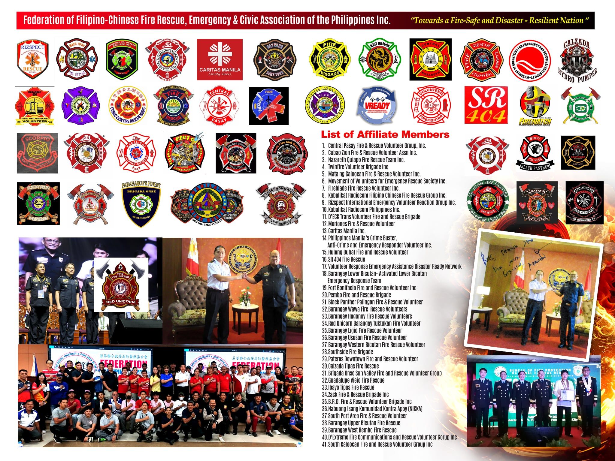 Federation - Celebrating 8 years of voluntary service With 41 affiliate ...