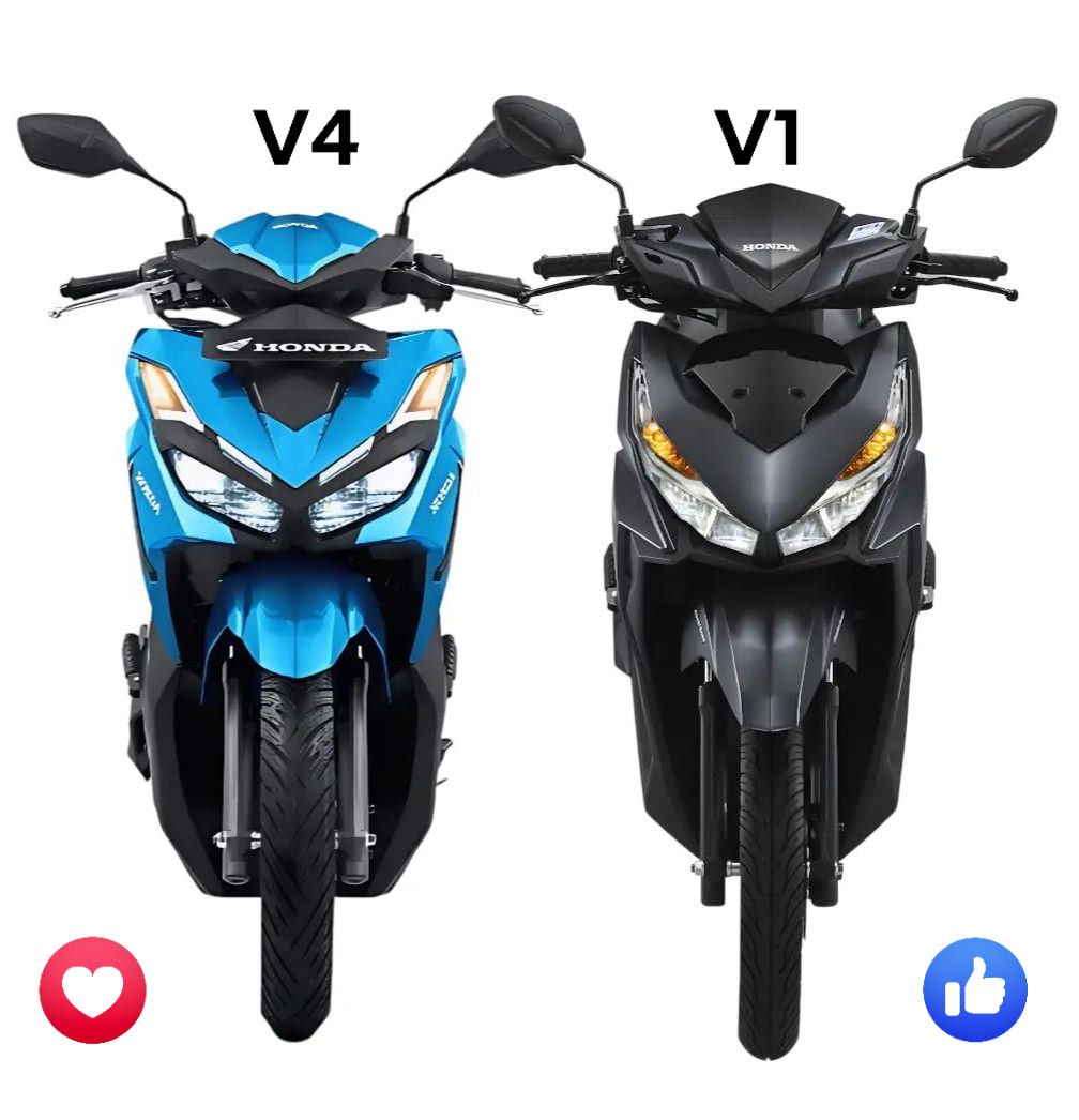 RJ channel - Honda Click V4 vs Honda Click V1🔥 Alin ang... | Facebook