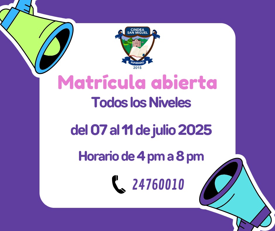 CINDEA San Miguel - Lista de Estudiantes Actualizada que ya se ...