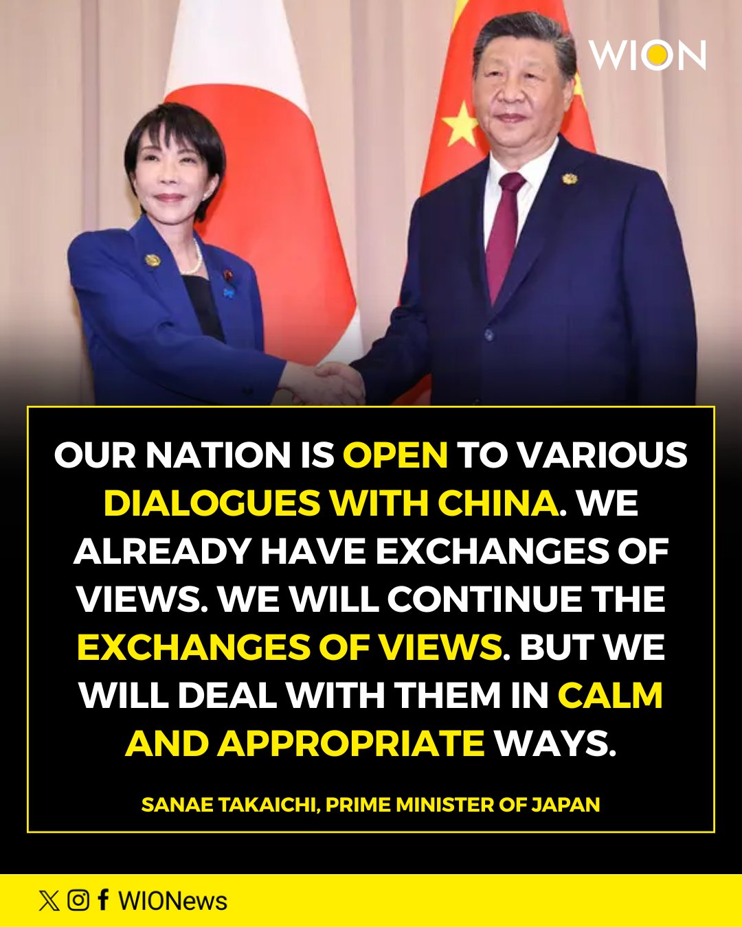 WION - After her landslide victory in snap general elections, Japanese ...